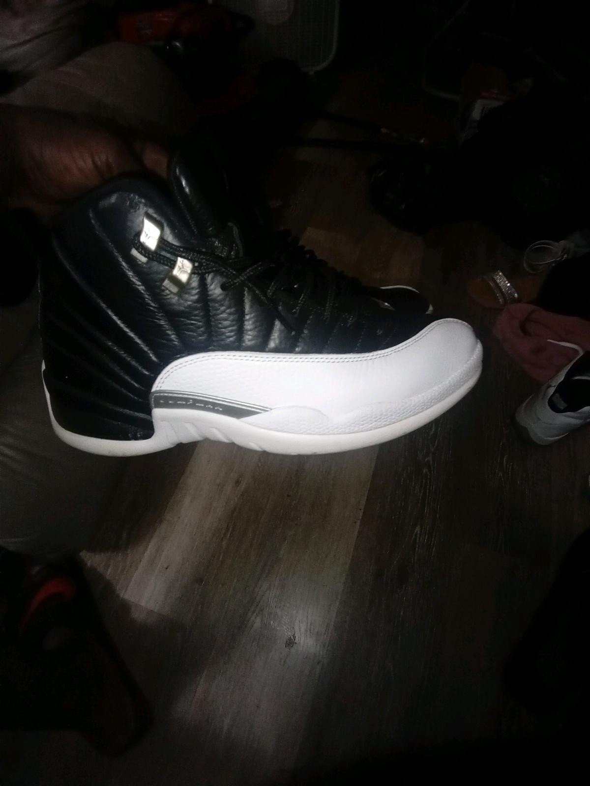 size 10 in a half Jordan 12 retros