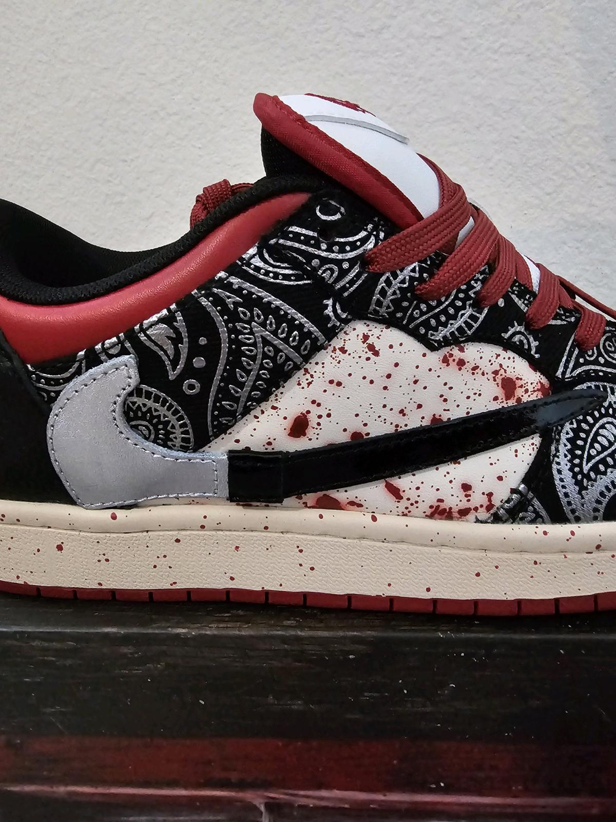 Cold Sin GhostFace Custom Shoes