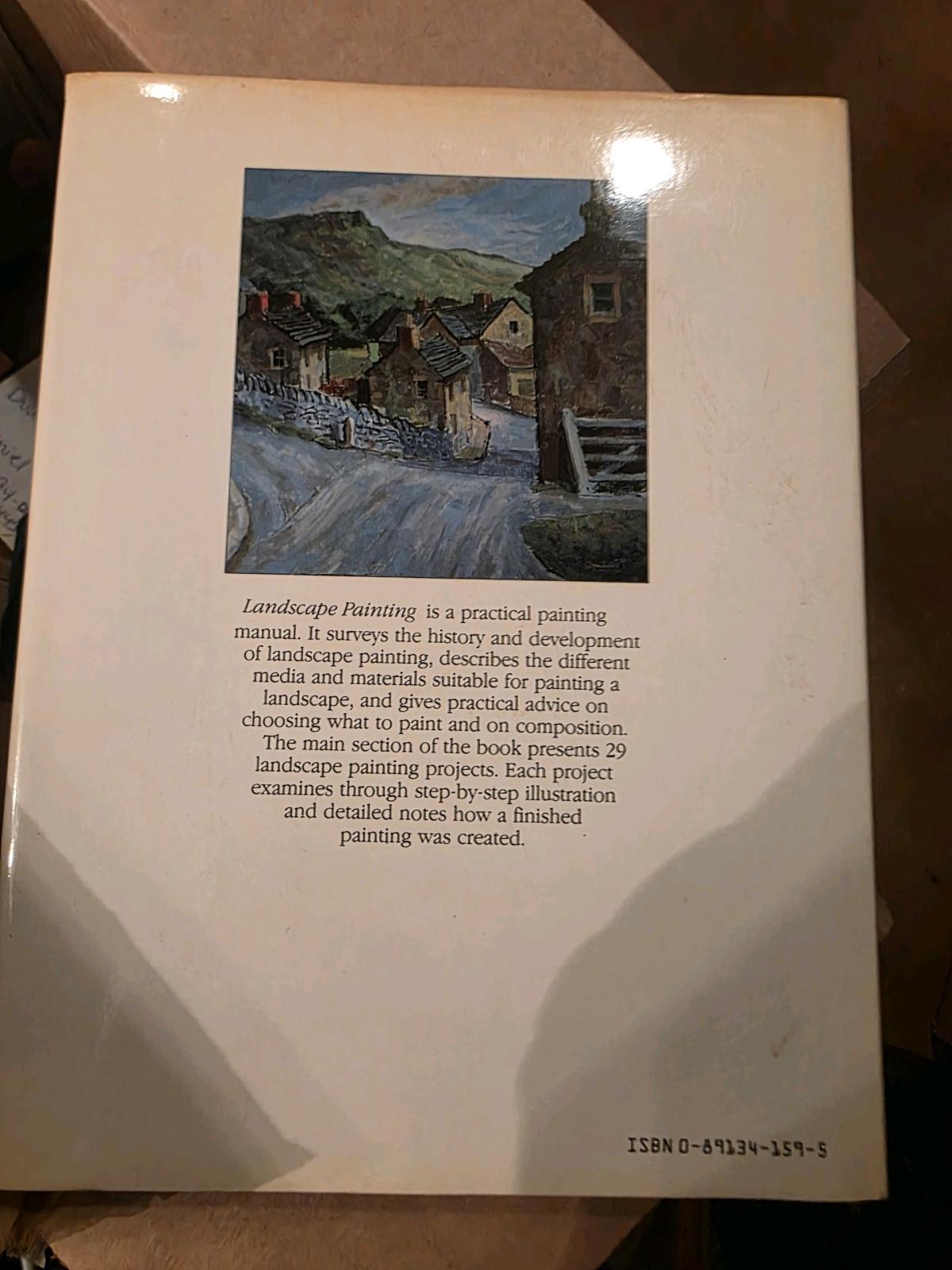 1985 painting book landscapes