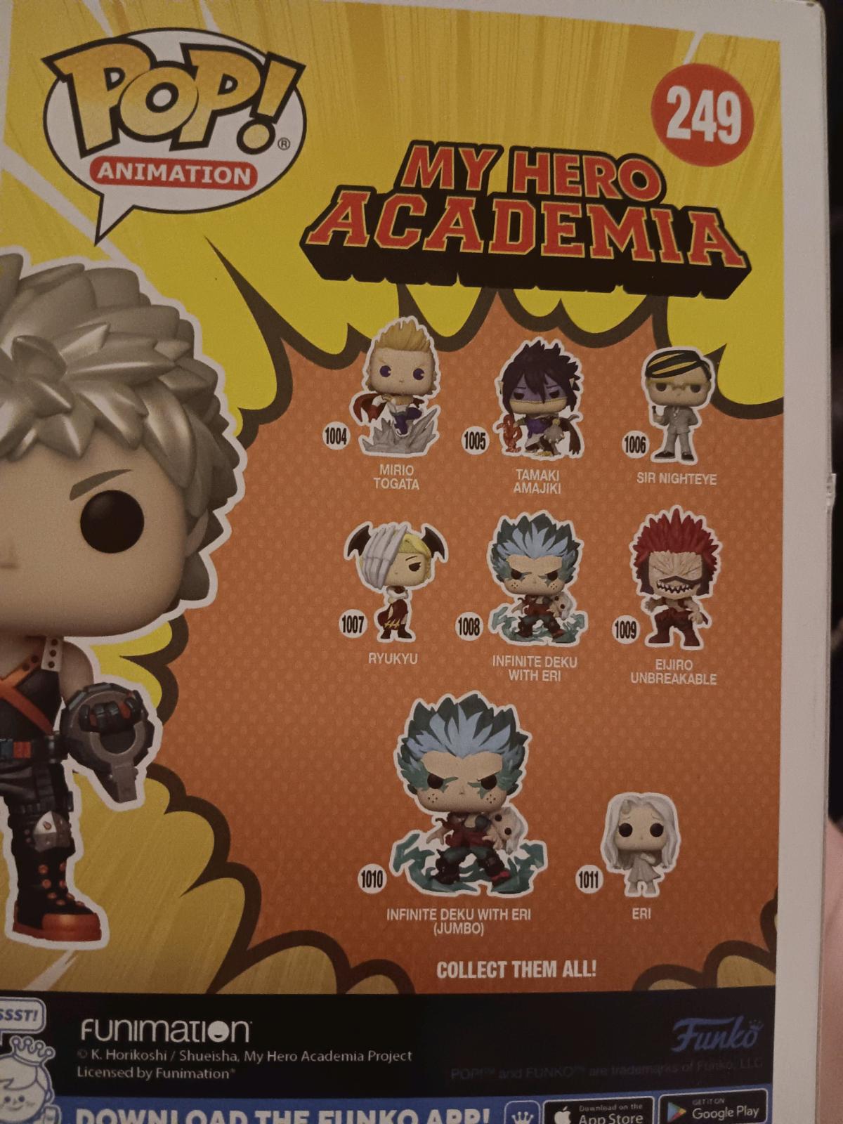 katsuki bakugo pop figure
