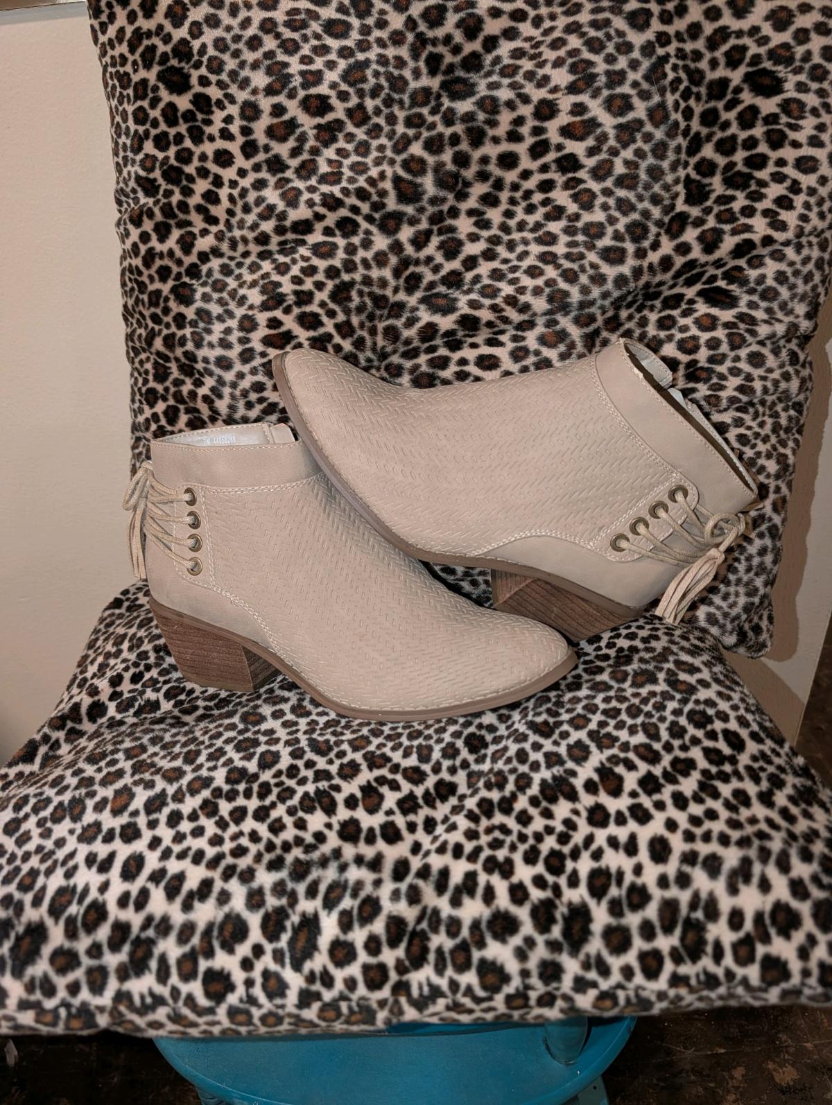 Ankle Booties size 10 barely worn
