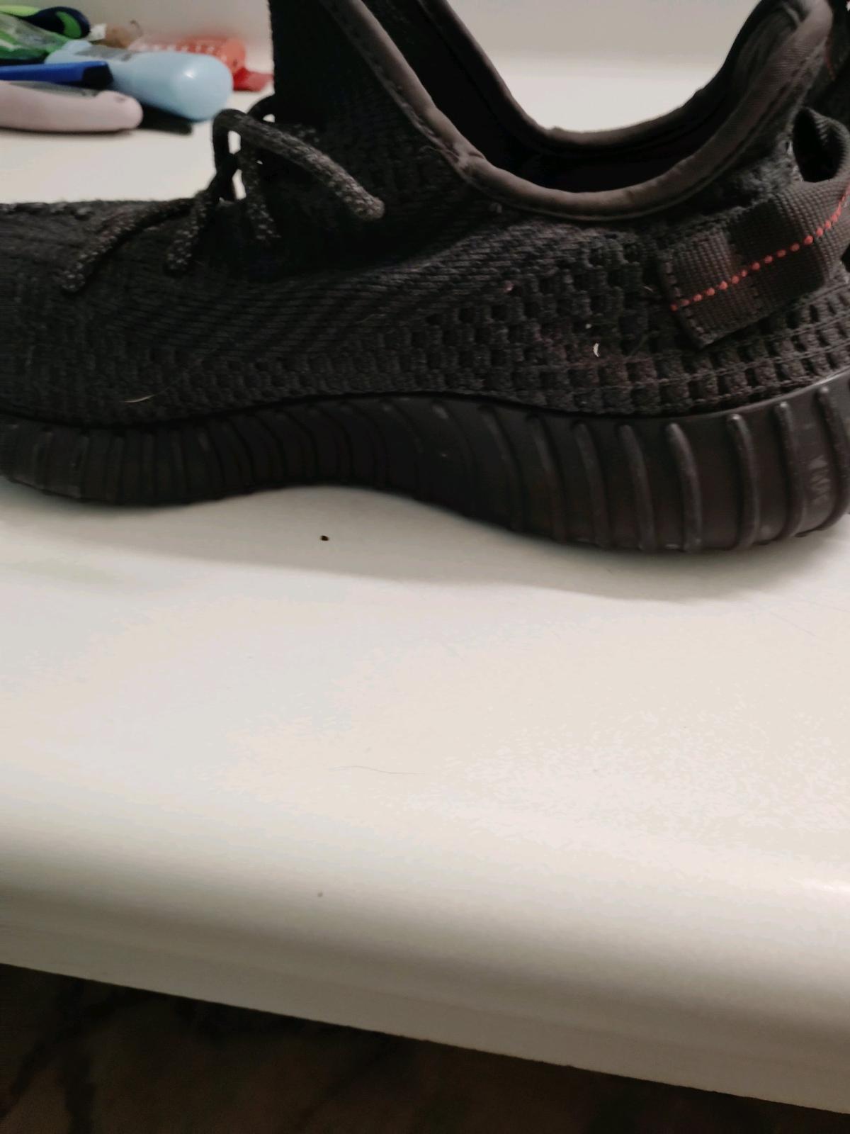 Mens Adidas Yeazy black shoes Size 11