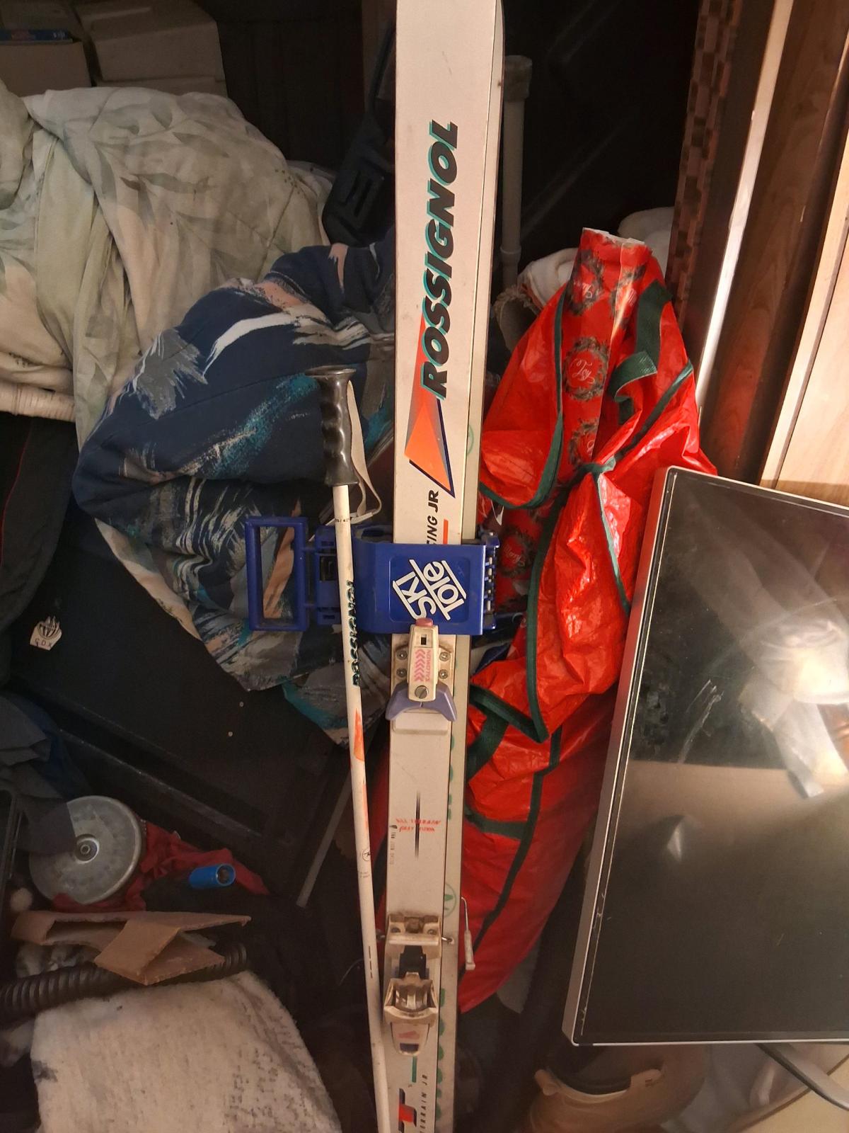 antique skis