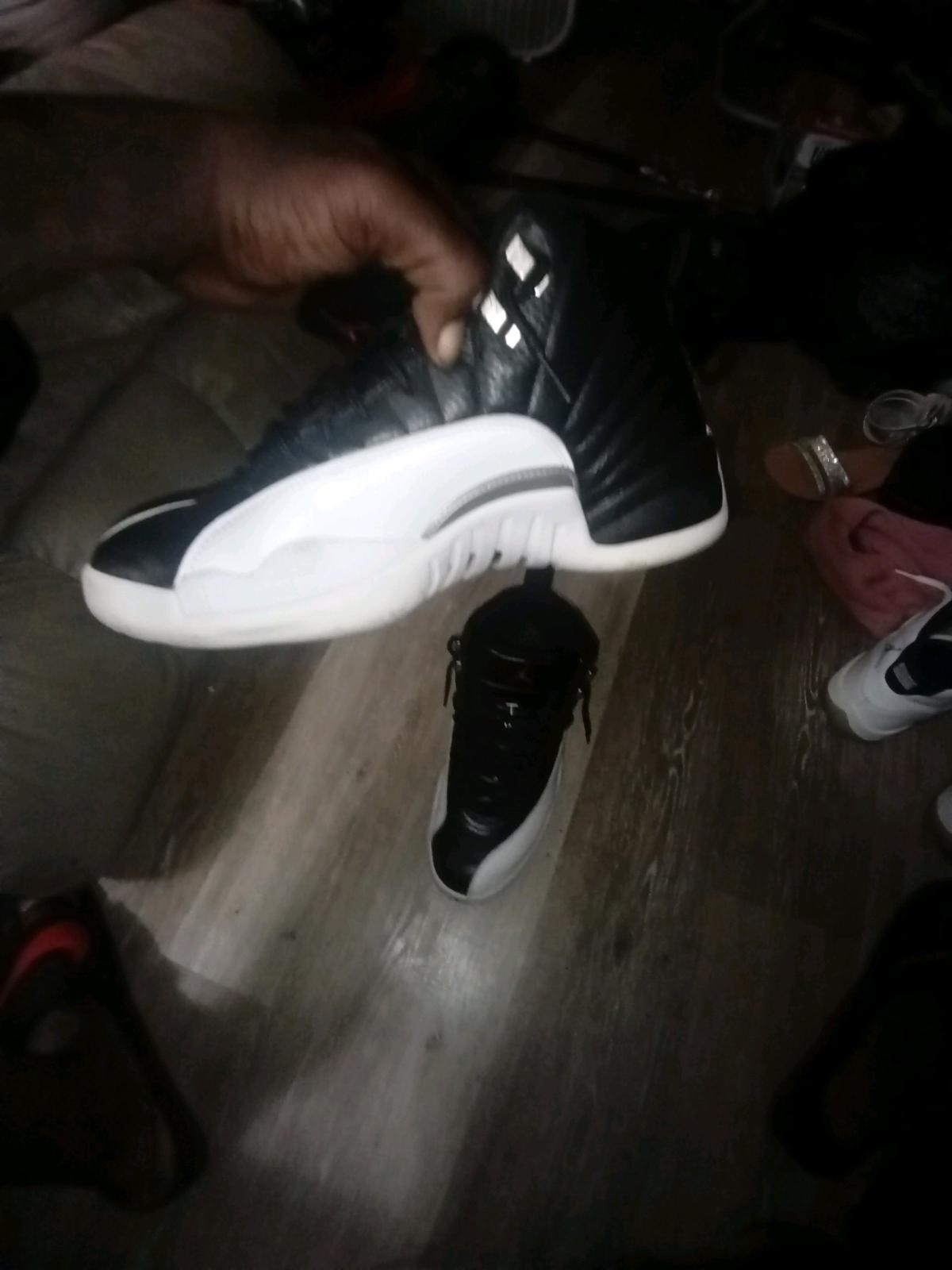 size 10 in a half Jordan 12 retros