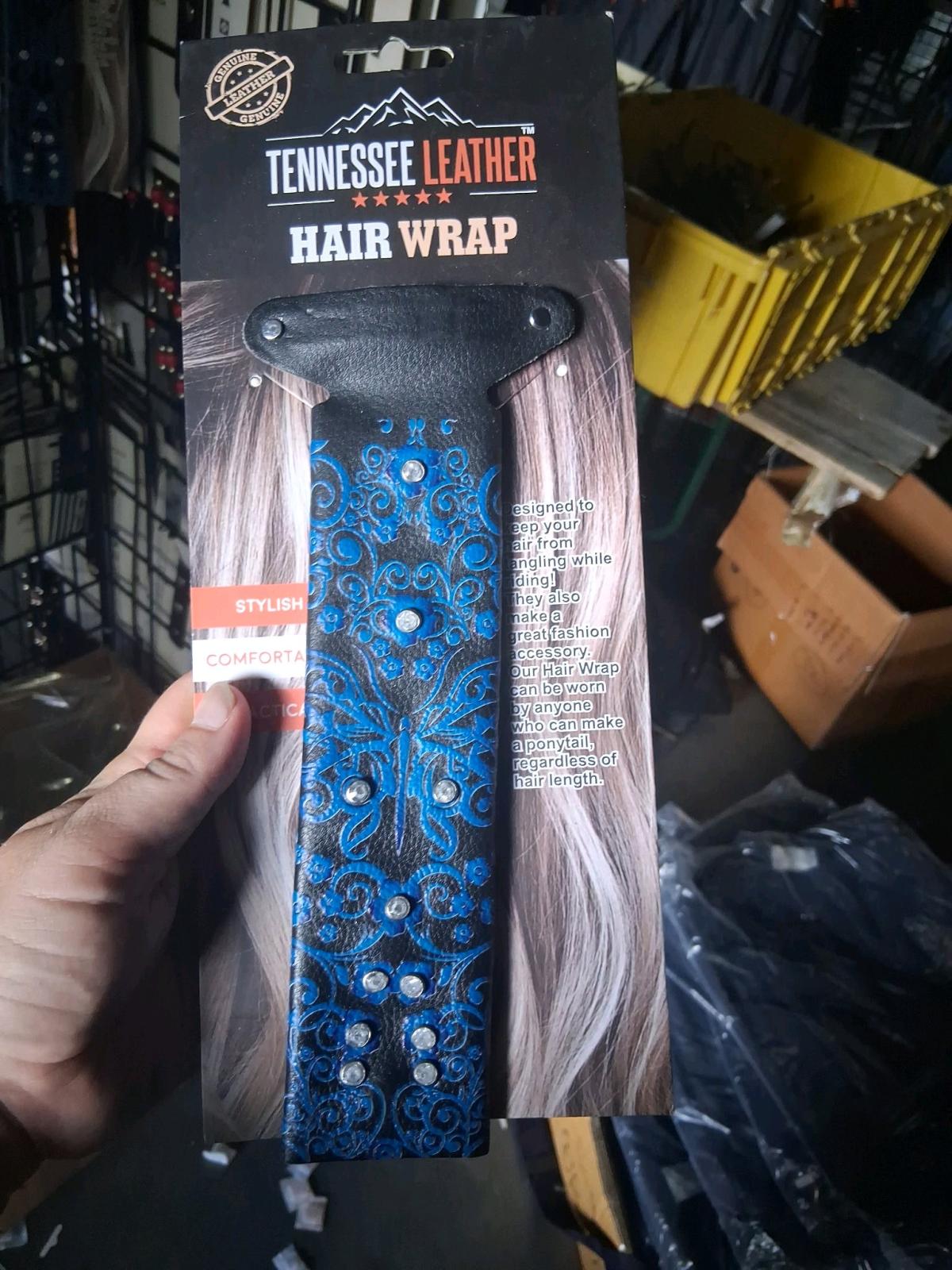 8 in hair wrap with clip