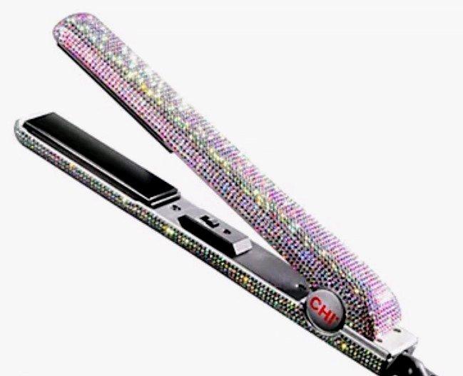 CHI Volcanic Lava Ceramic Rhinestone Flat Iron