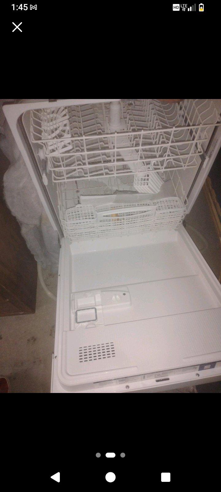 Dishwasher with Energy Guide never been used