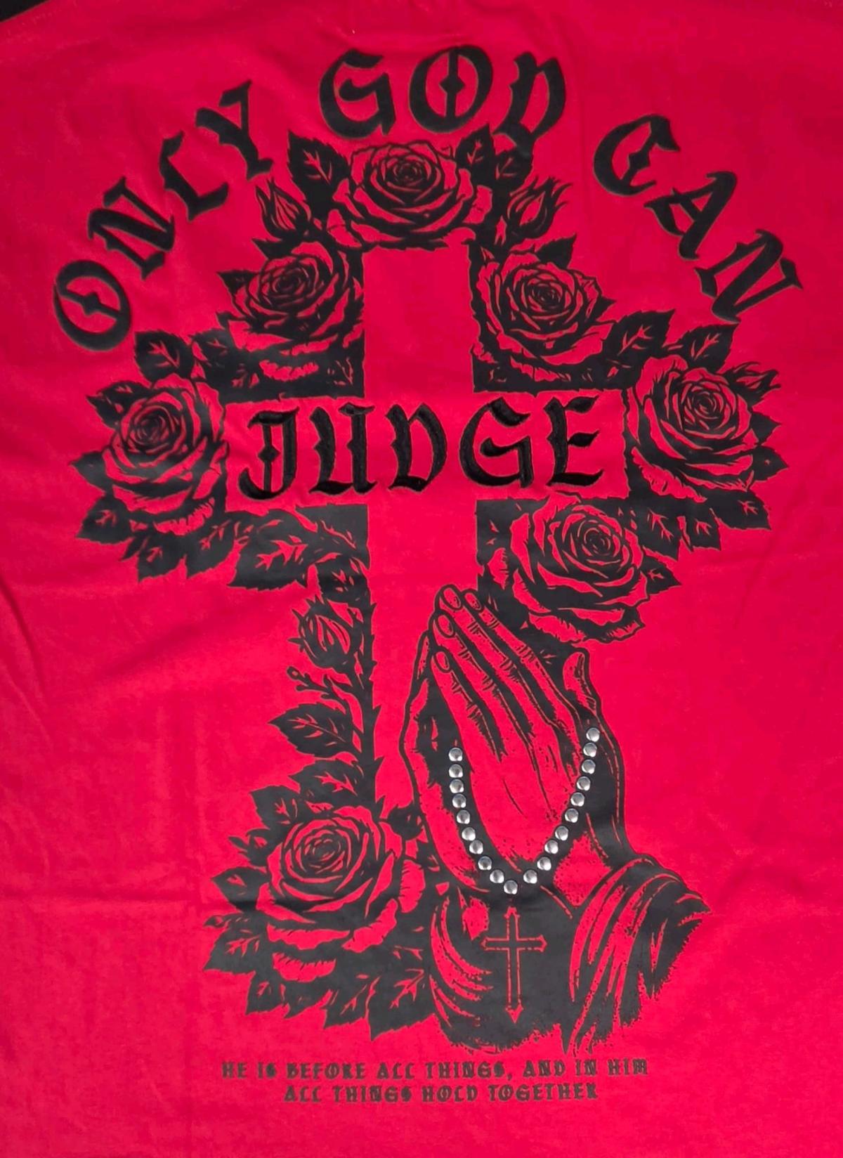 playeras para hombres color rojo de cuello redondo
