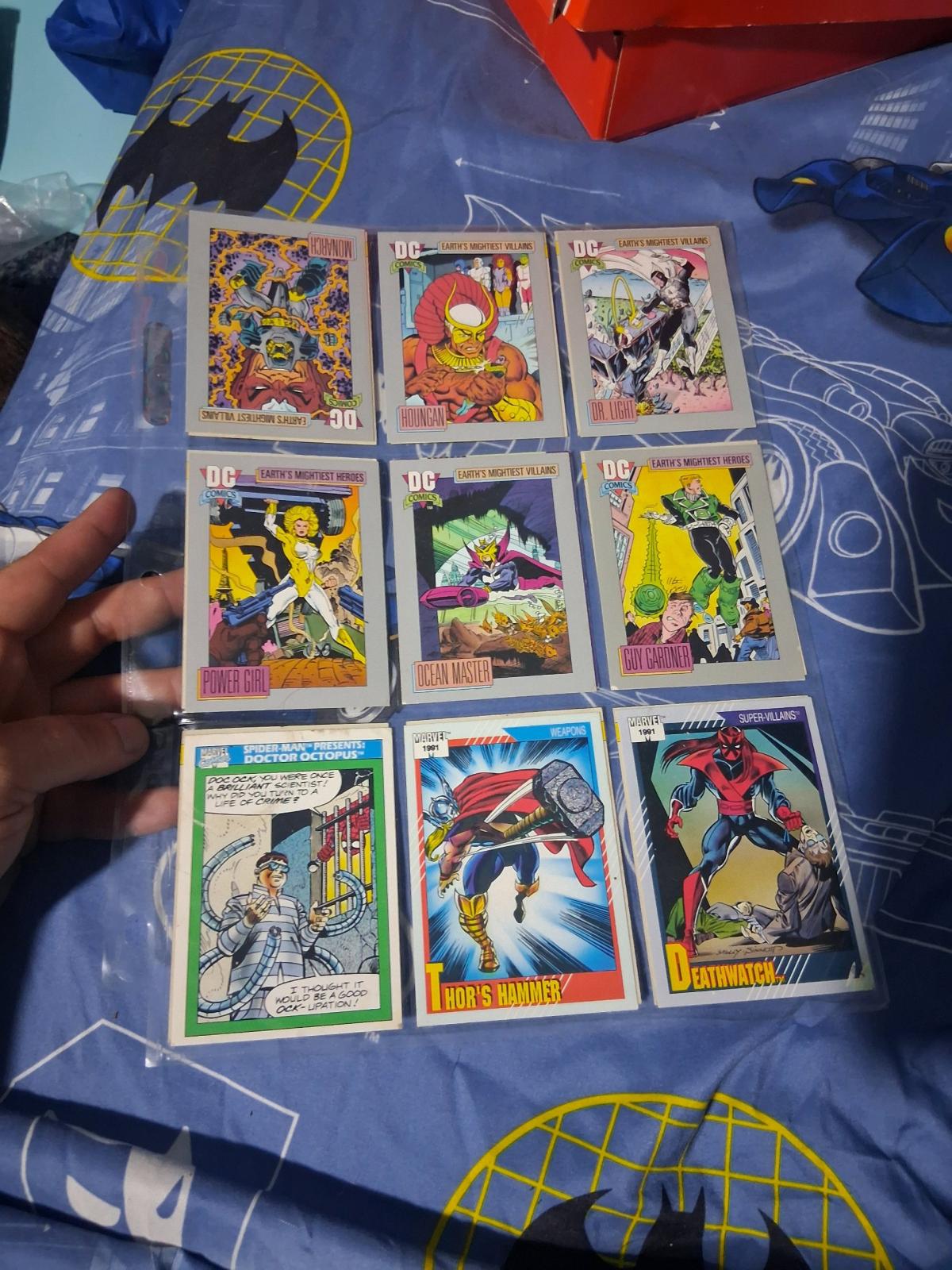 comics cards variety