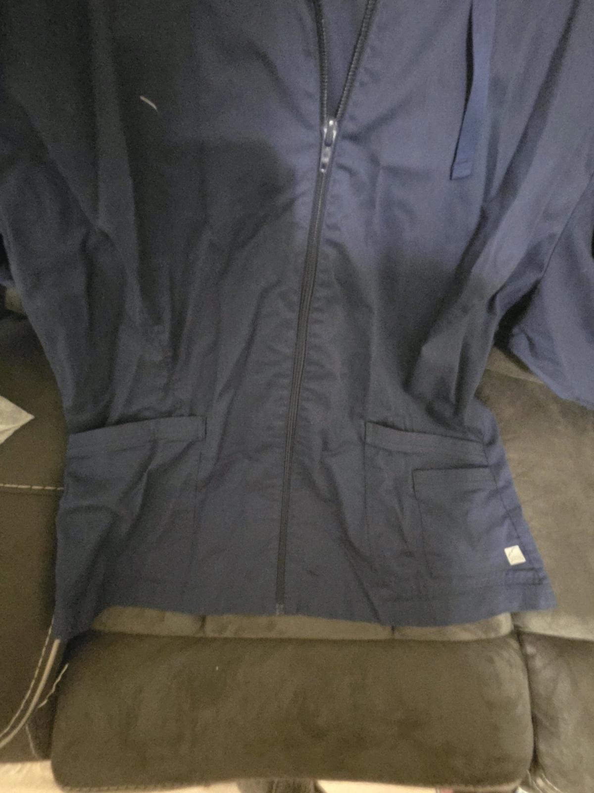 Womens Butter soft size 2x medical jacket Navy