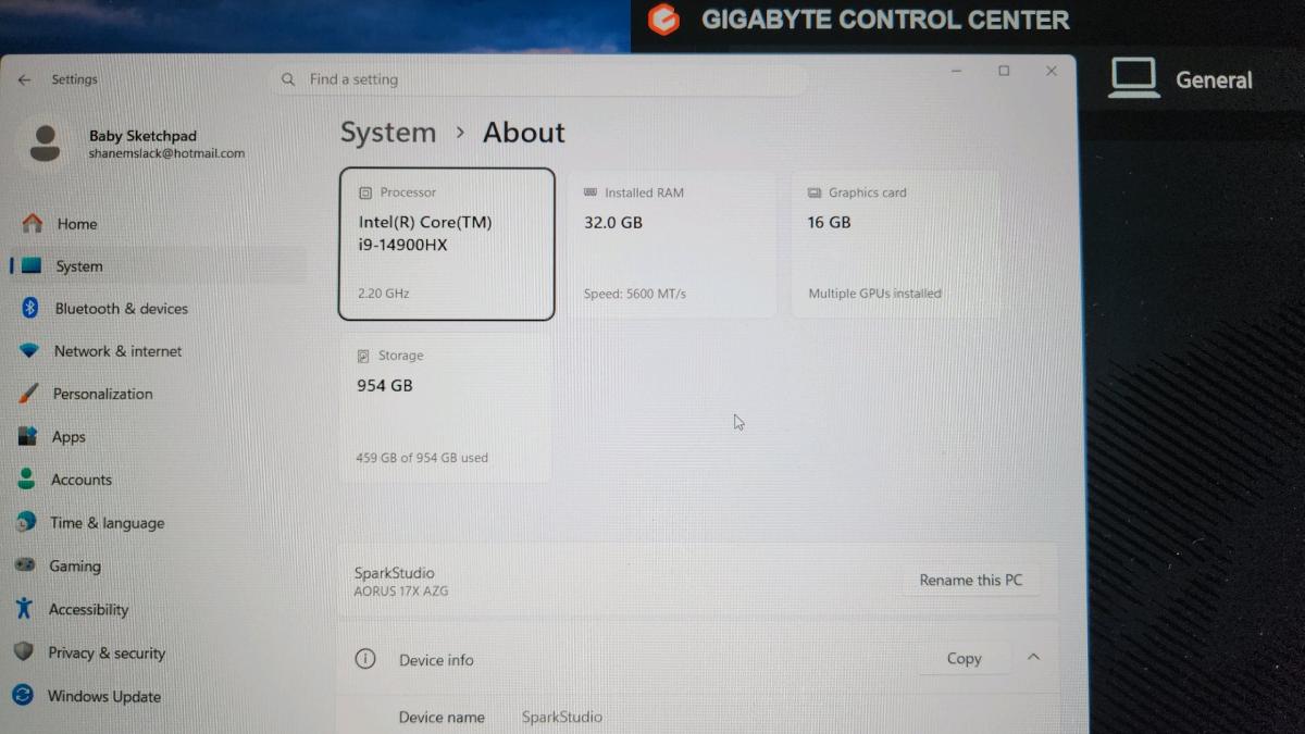 RTX 4090 GAMING LAPTOP 17 INCH