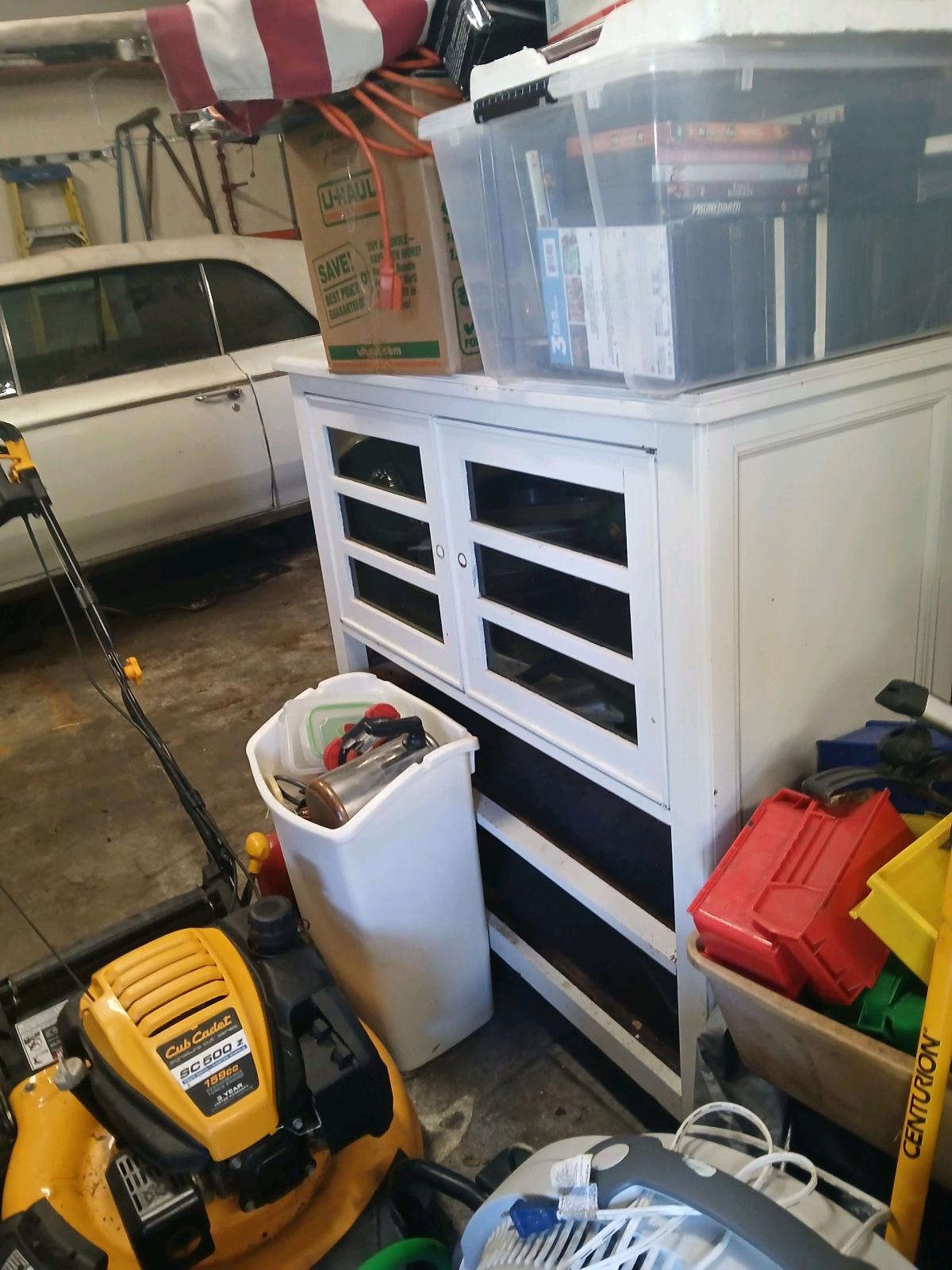 FREE white cabinet