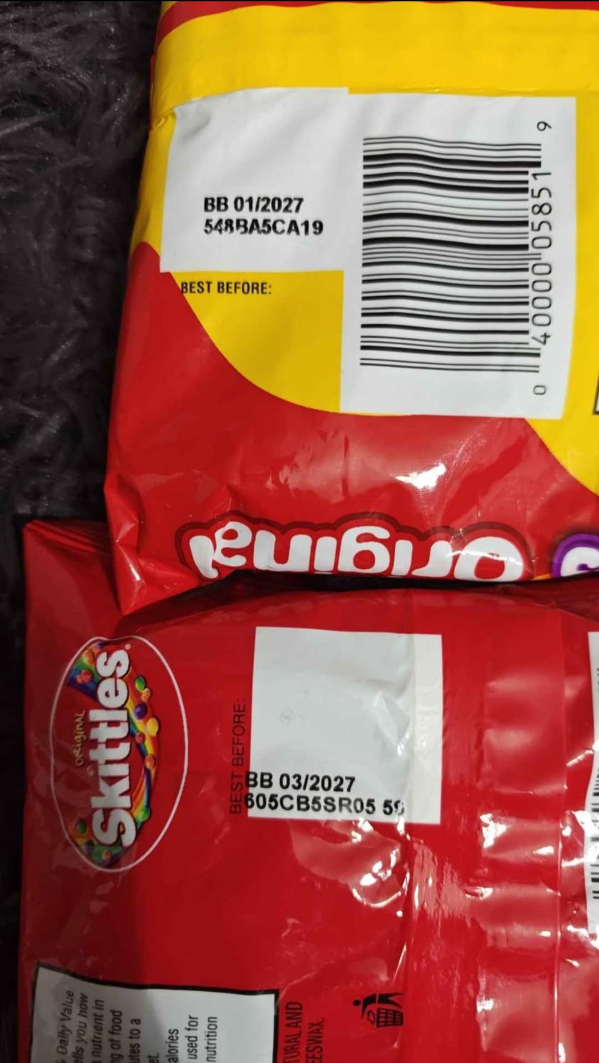 Skittles  Starbursts Jellybeans