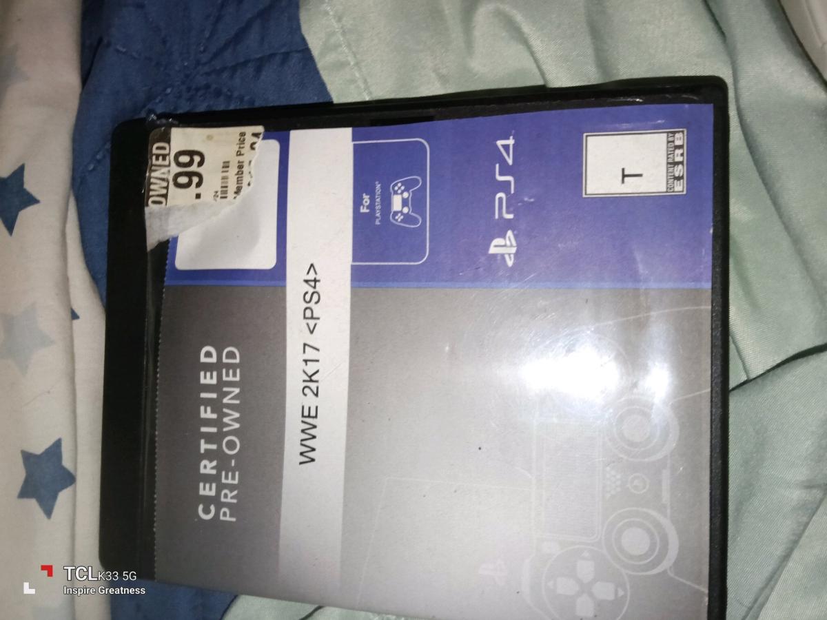 PS4 Game WWE 2K17