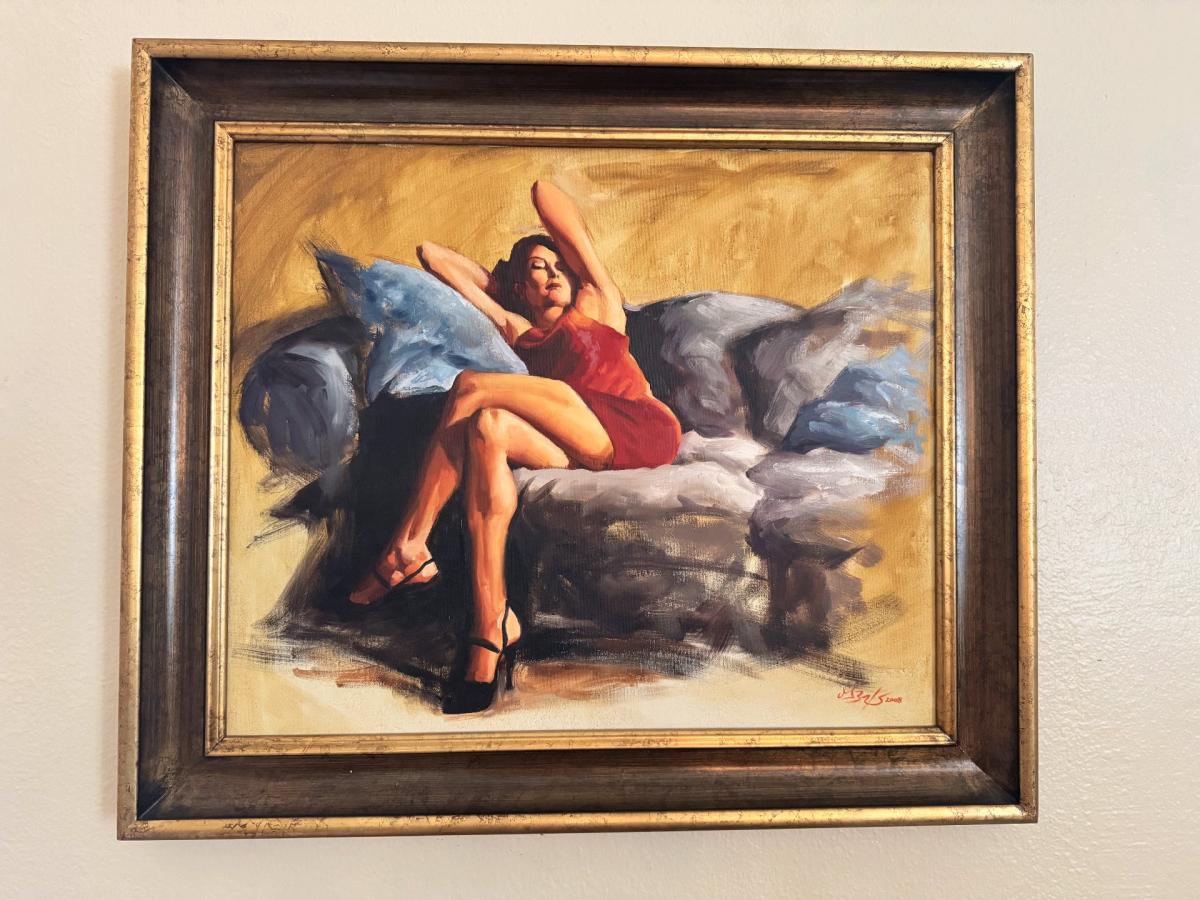 Night Lounge  Matt Abraxas  Paint on Canvas  2008