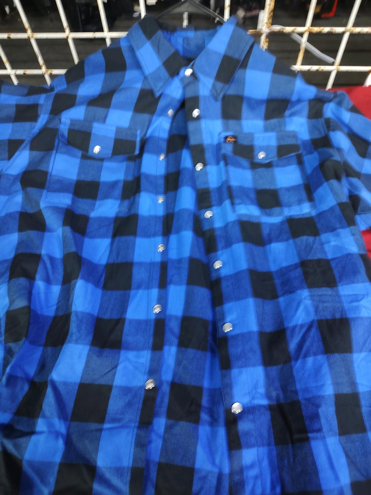 Flannel long sleeve button up shirts for men