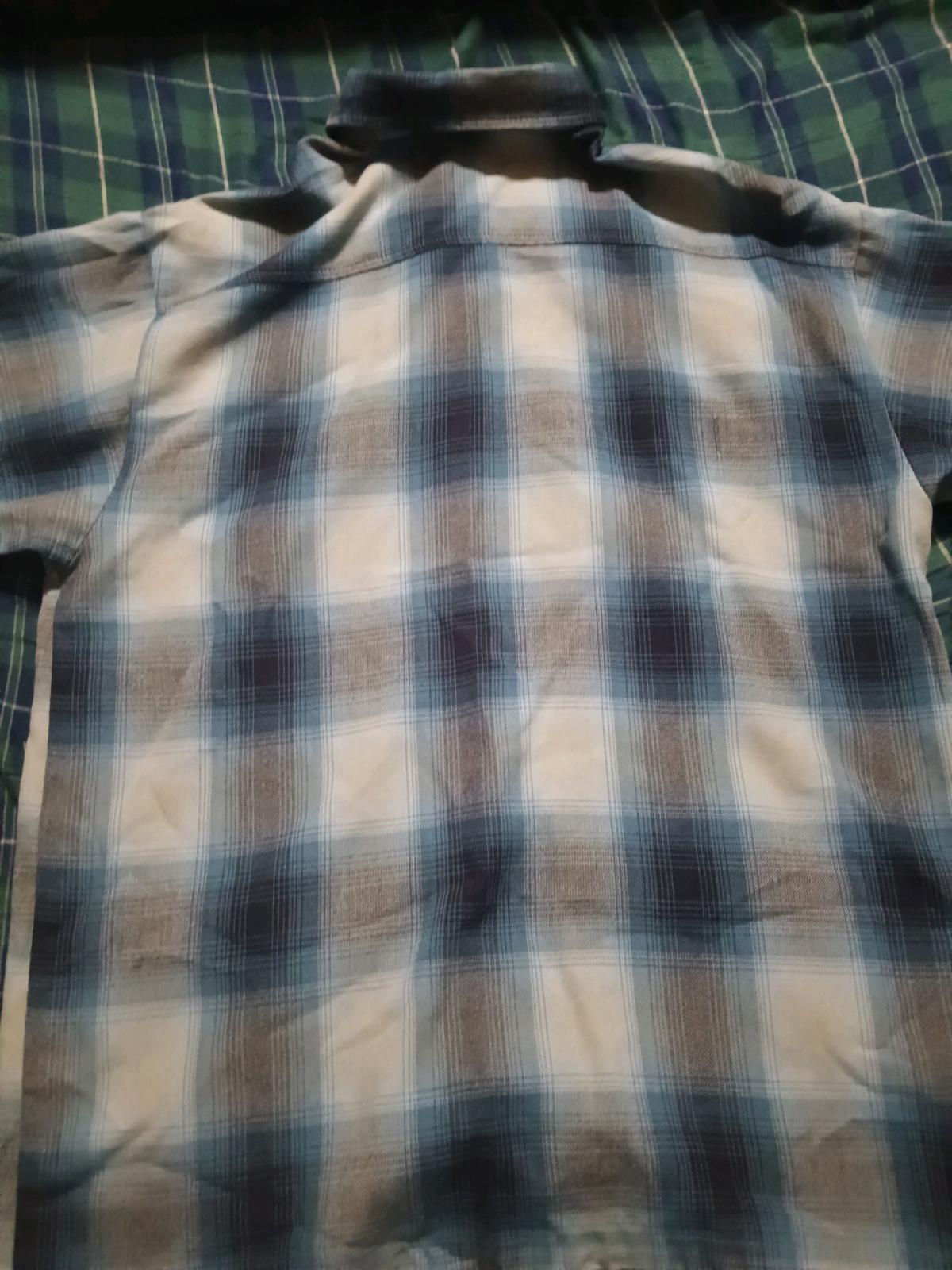 caltop flannel color baby blue size medium