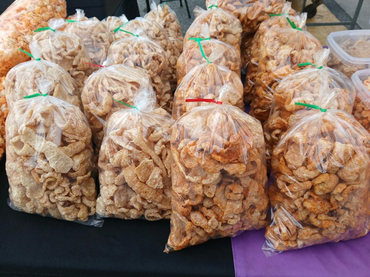 Fresh Kettle Corn and Pork Rinds