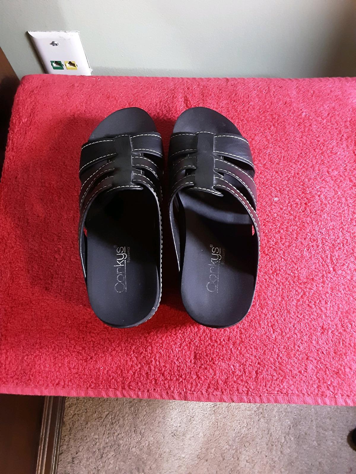 Gently used clogs