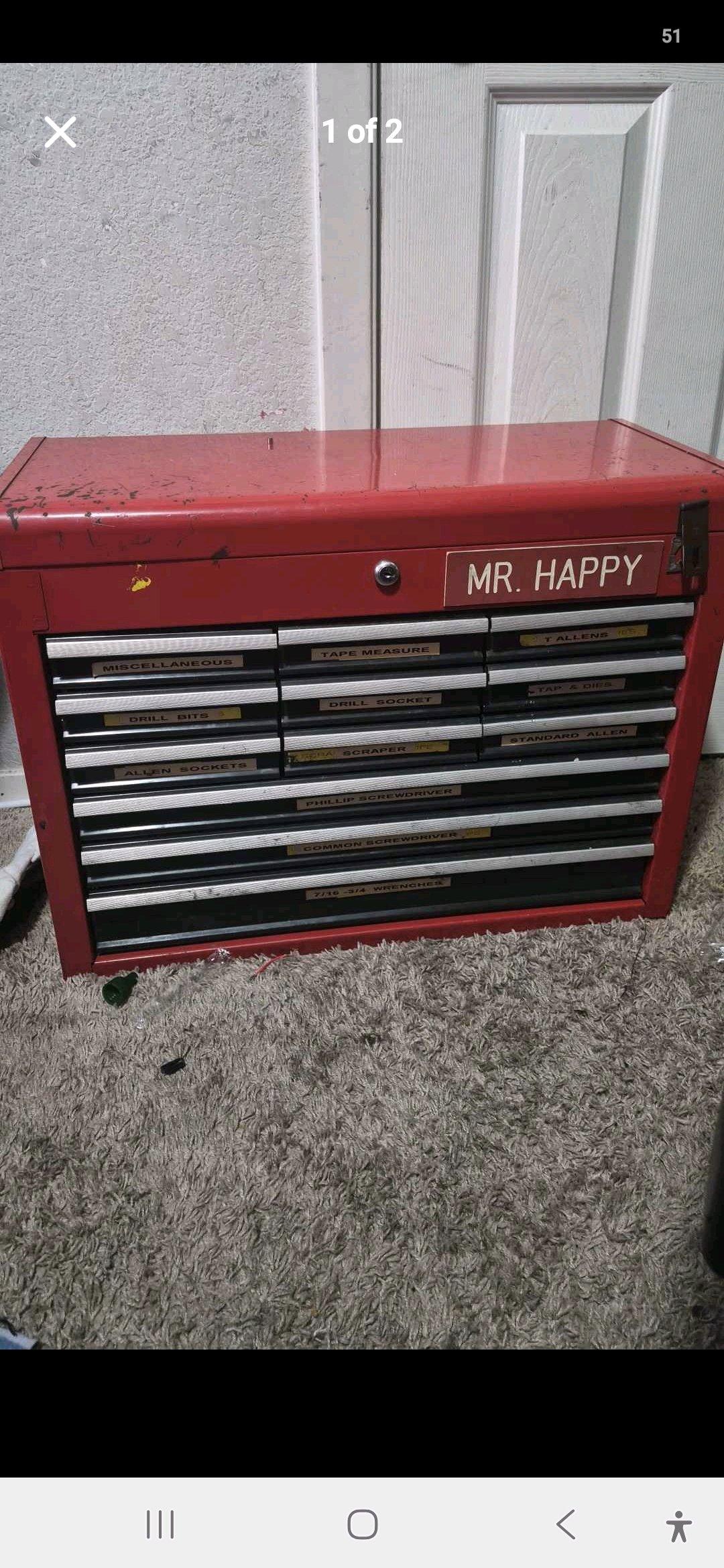 Craftsman toolbox 12 drawers