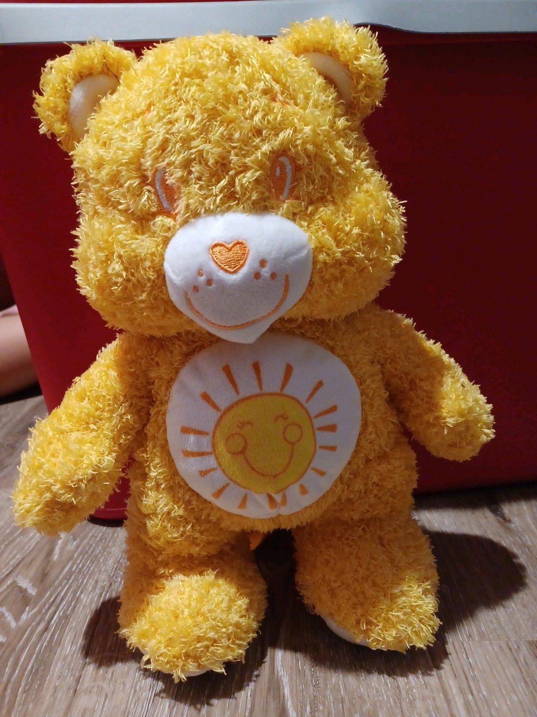 Care Bear Yellow Plush Backpack