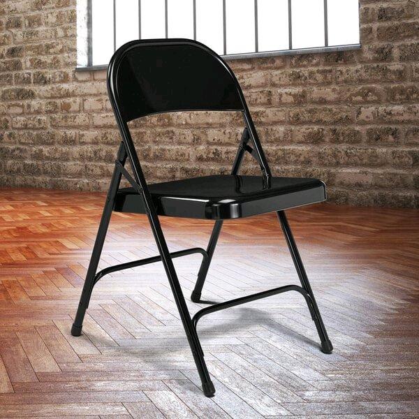 Black Steel Chair