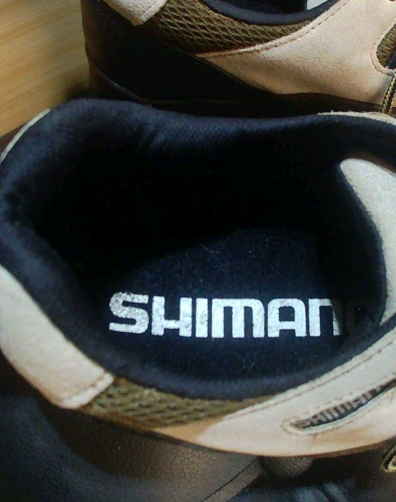 Shimano mountain bike cycling shoes brown SHM033