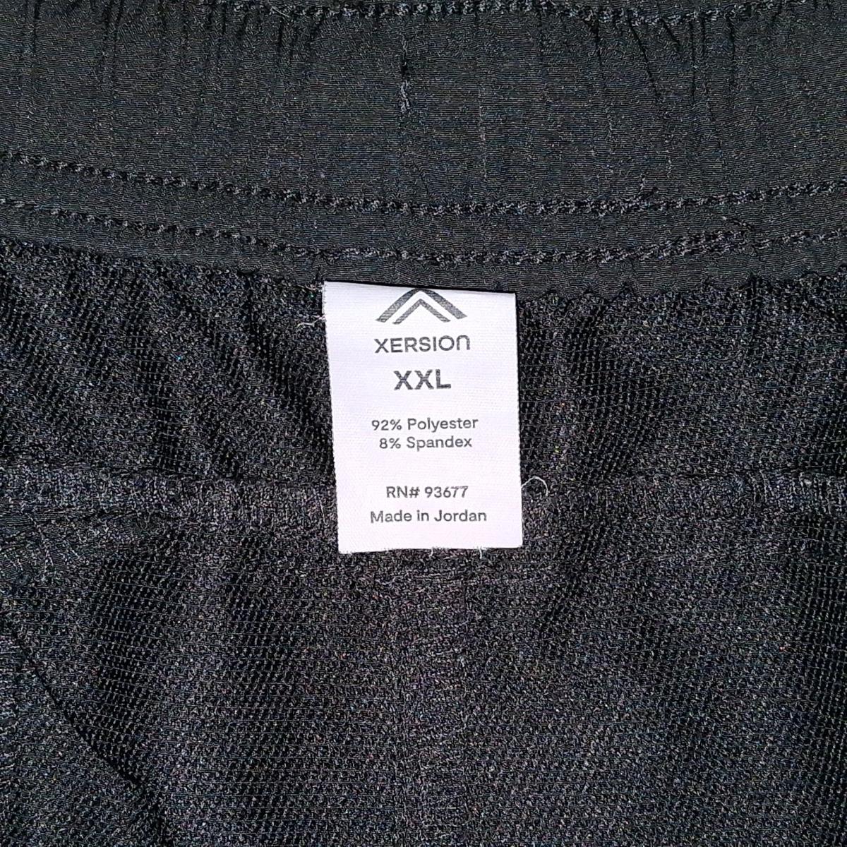 Mens black Xersion Cargo shorts