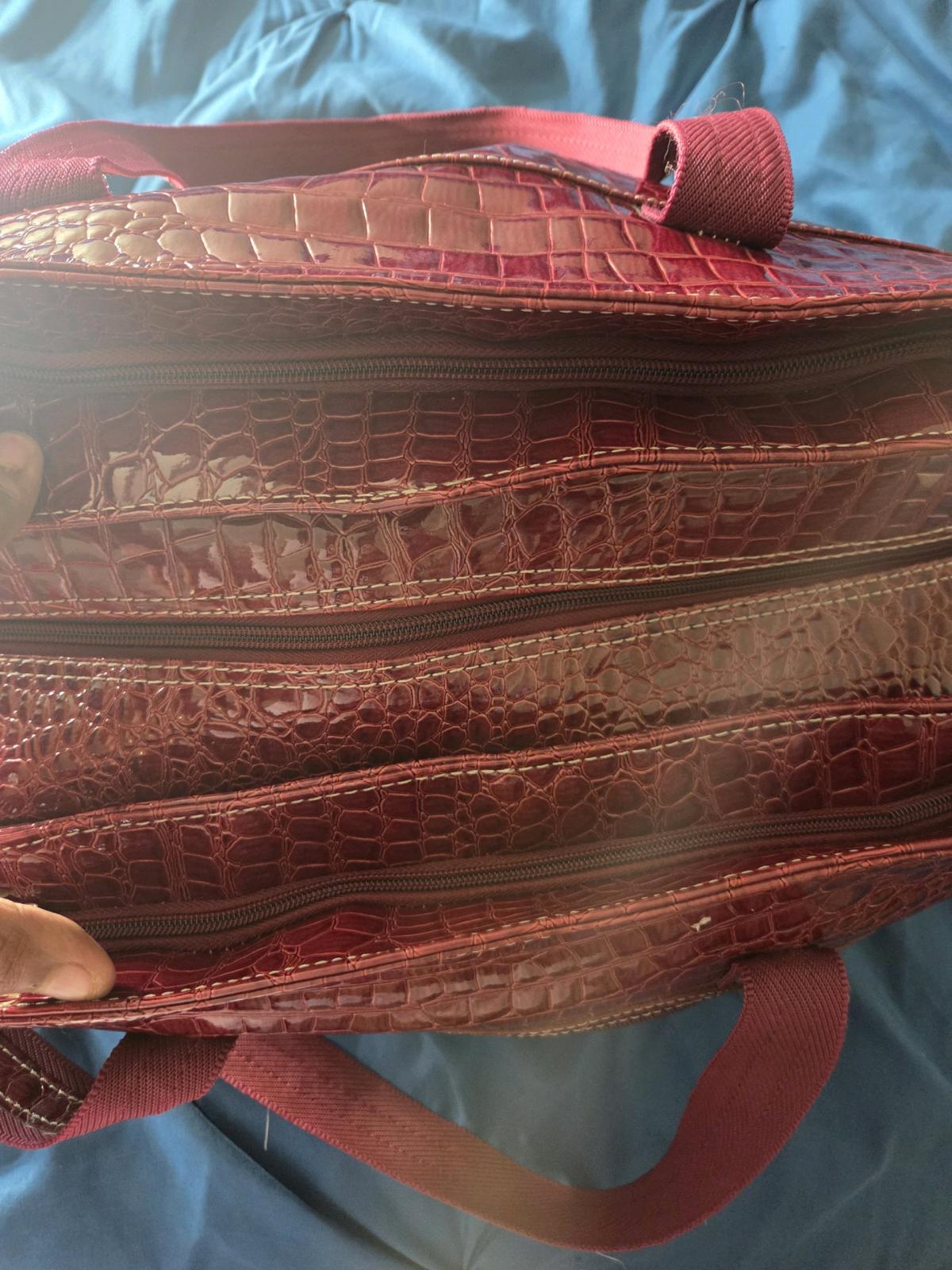 Kathy Zeeland Luggage Tote in great condition