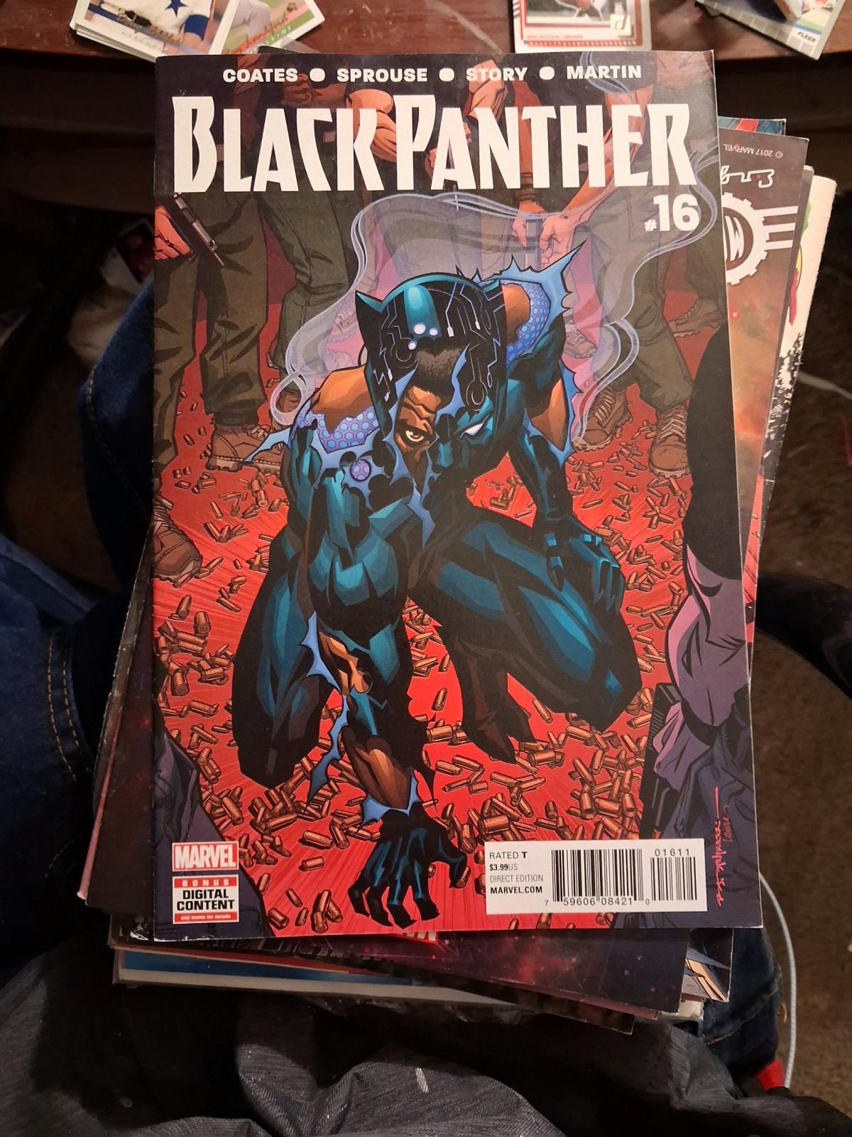 black panther 16 marvel direct edition