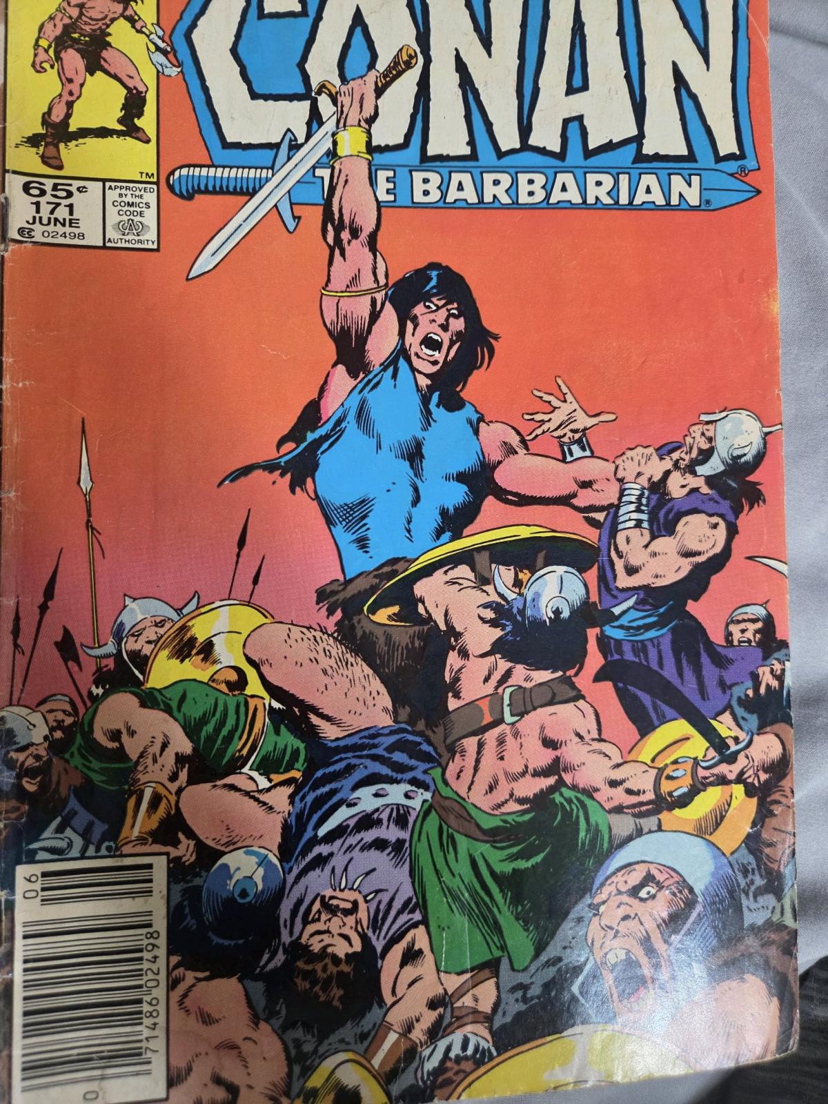 Conan The Barbarian issues 171 and 186