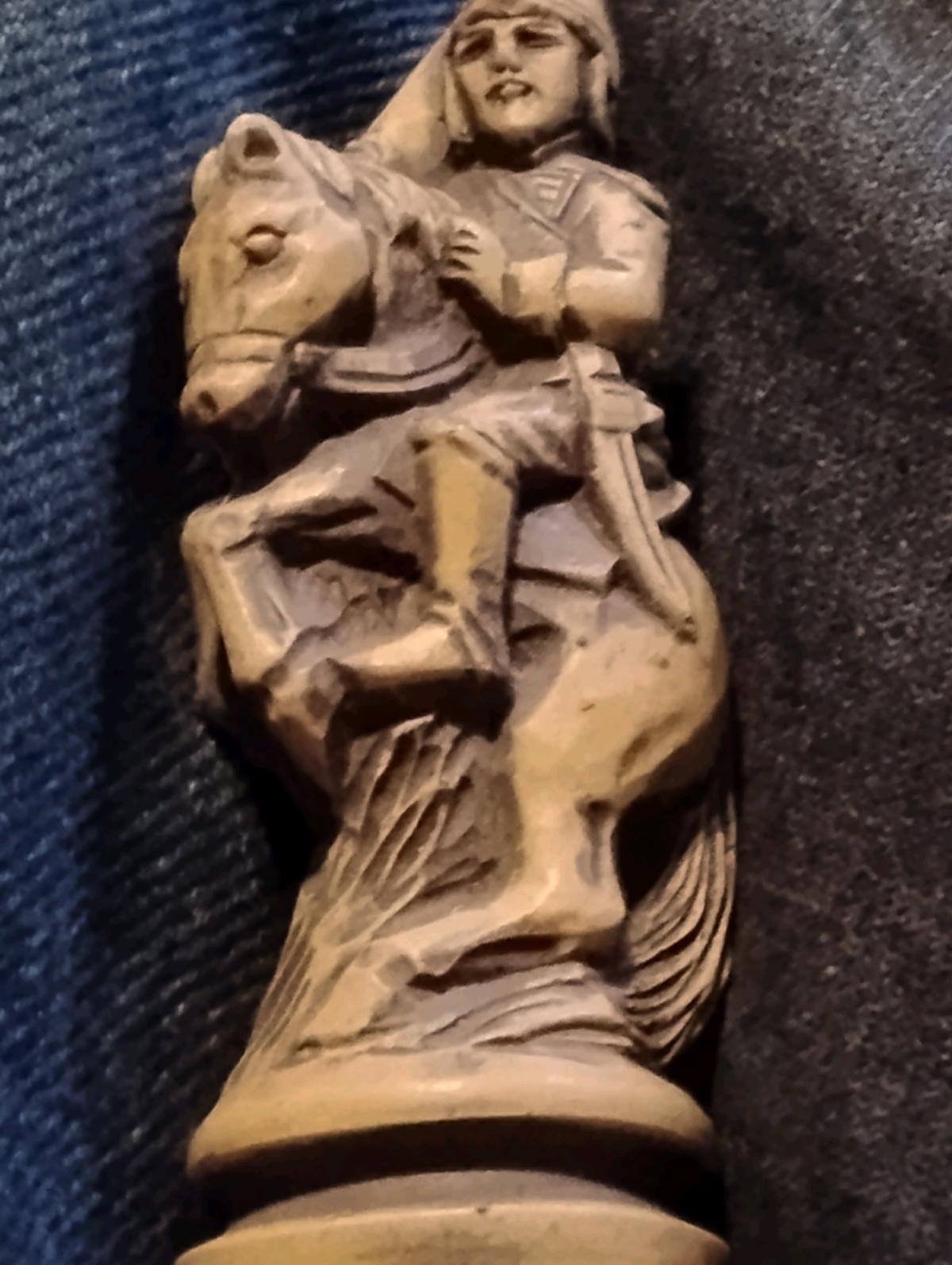 vintage chess set ivory napoleon Bonaparte