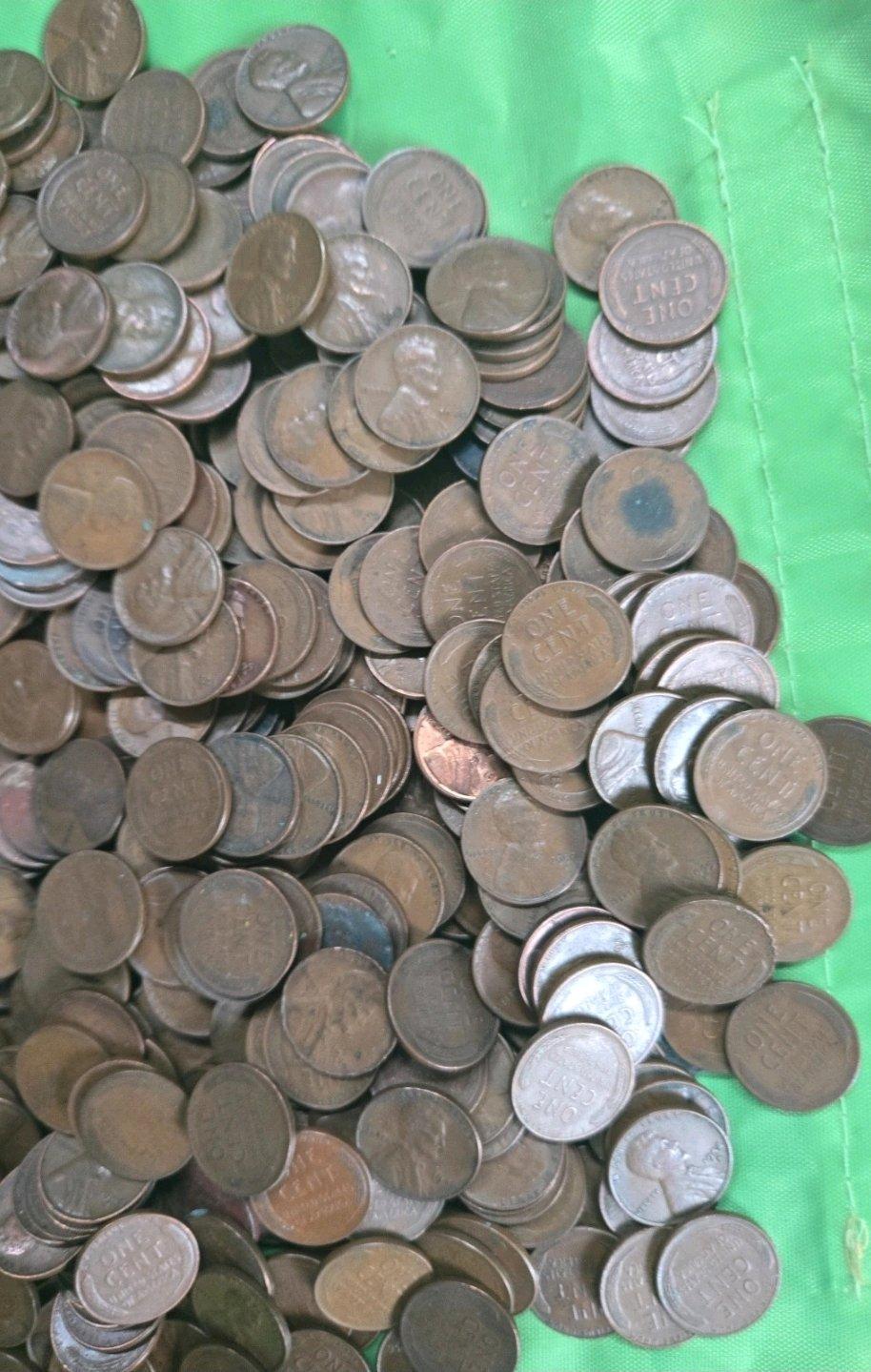 5lbs found at garage sale seen 2 1909 alot ofteens 20s to 58
