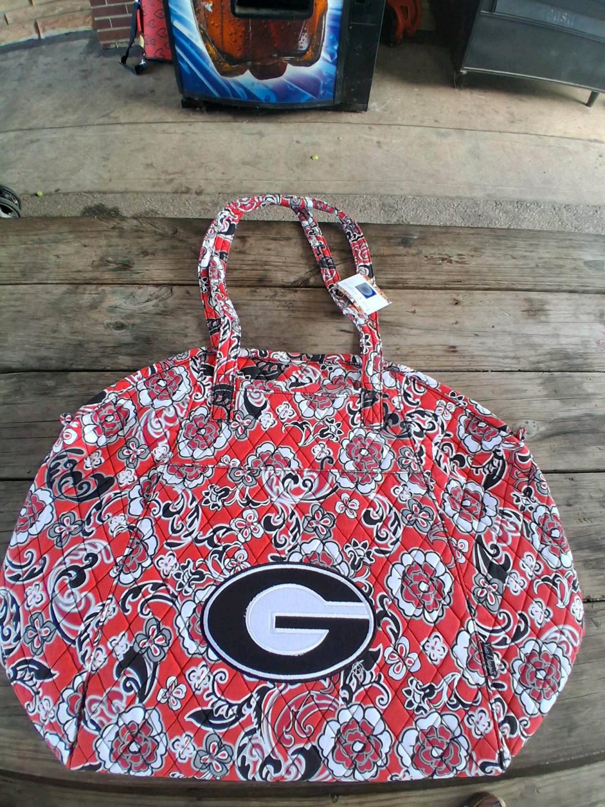 Quilted XLG Georgia Bulldogs Tote