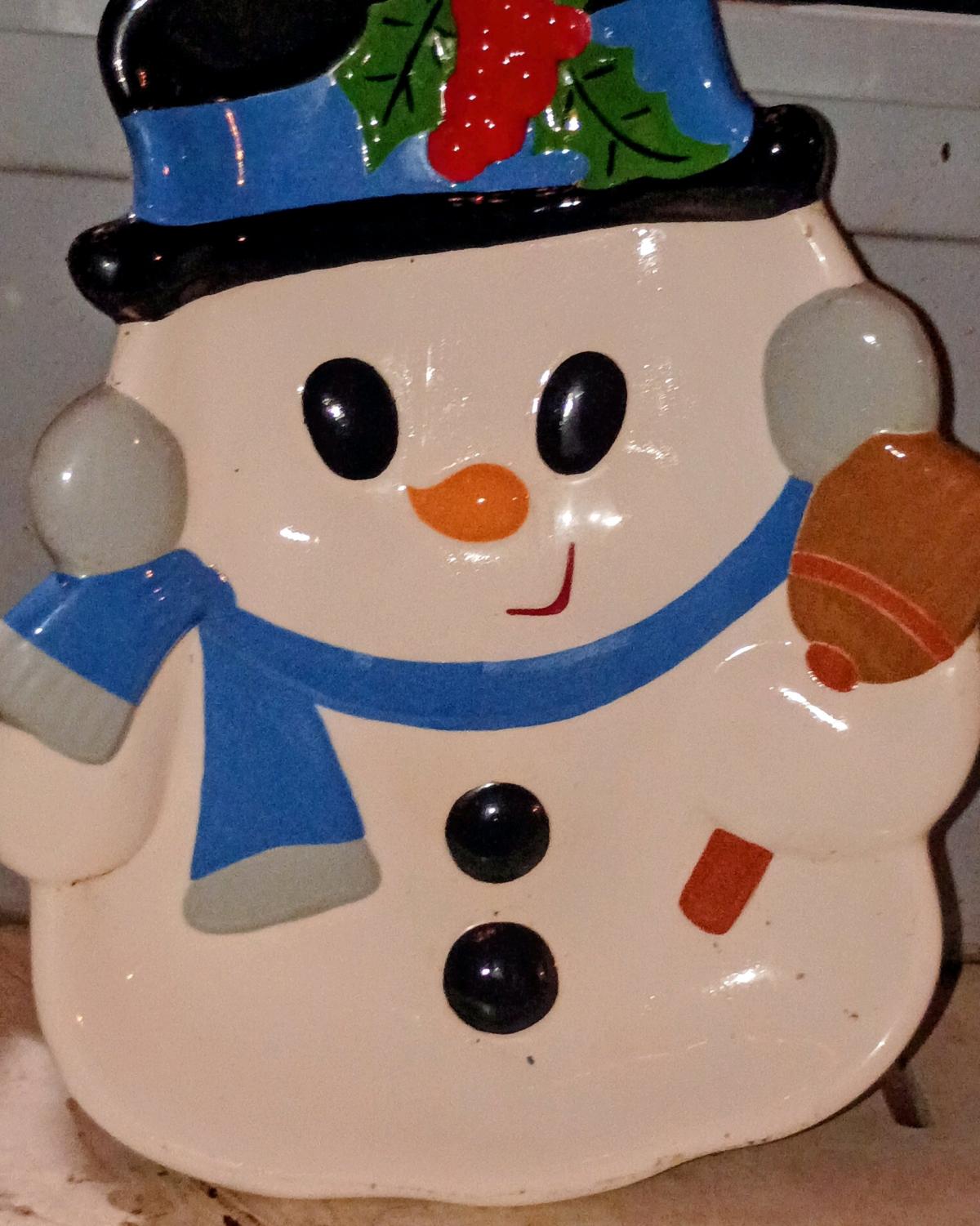 Frosty The Snowman Candy Dish