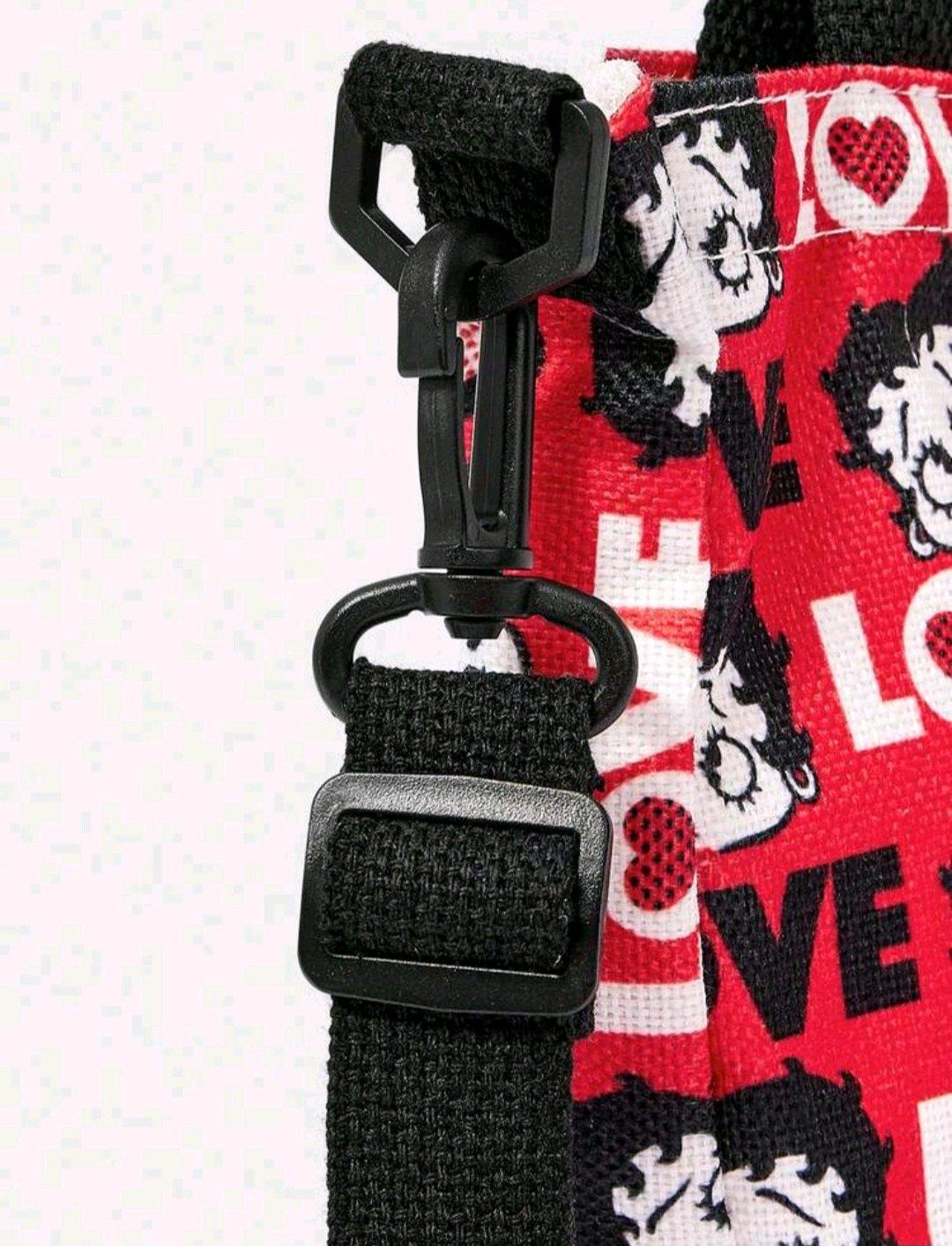 Betty boop canvas purse