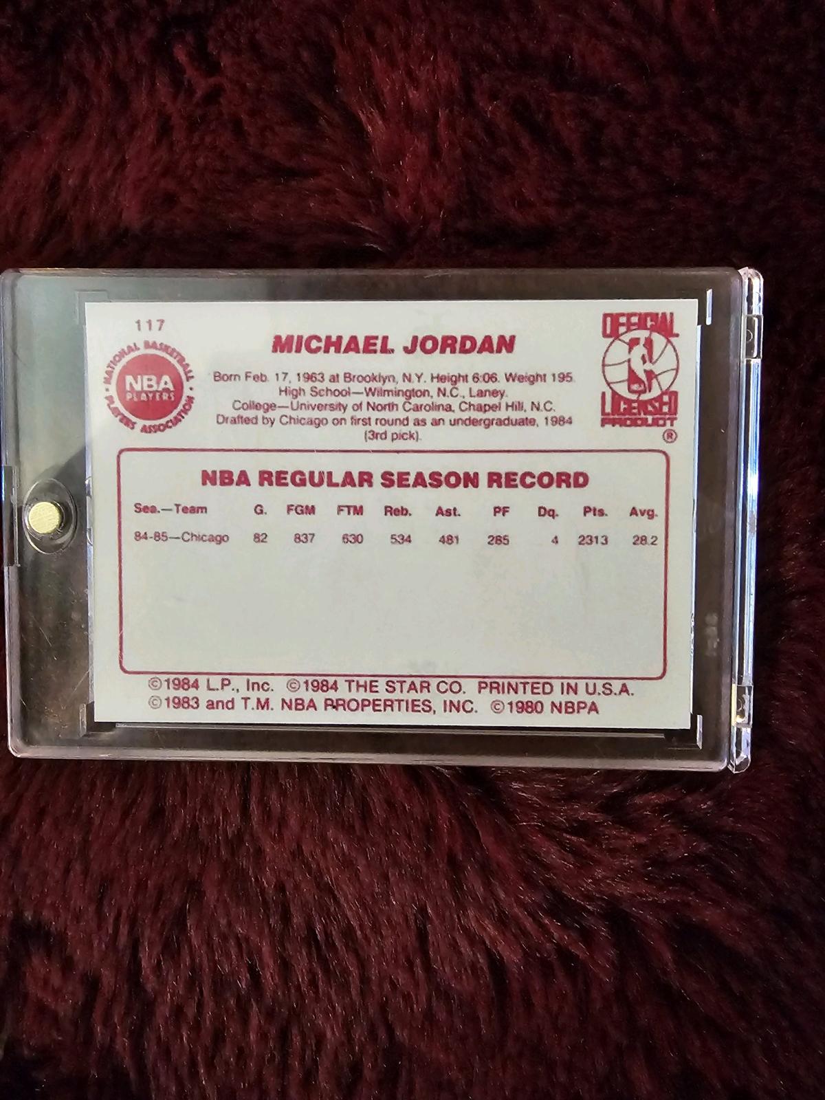 Michael Jordan card collection