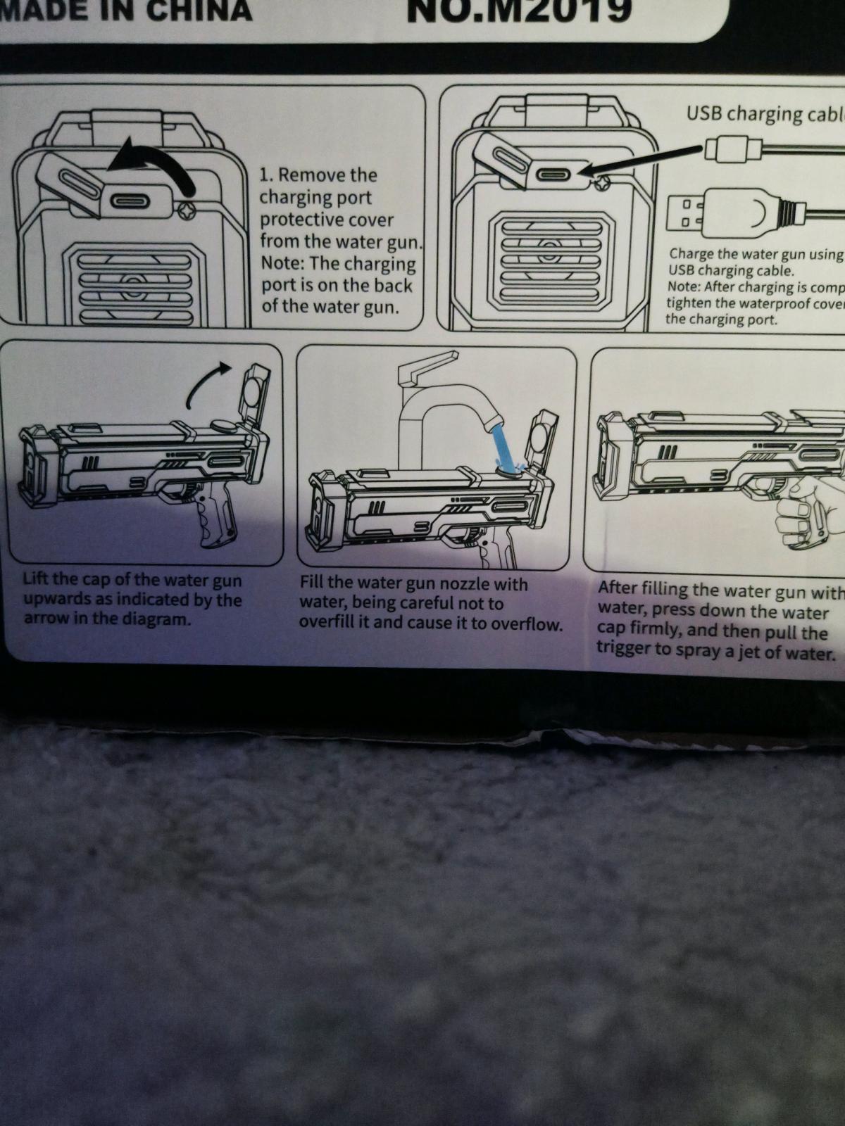 automatic water gun Super Soaker
