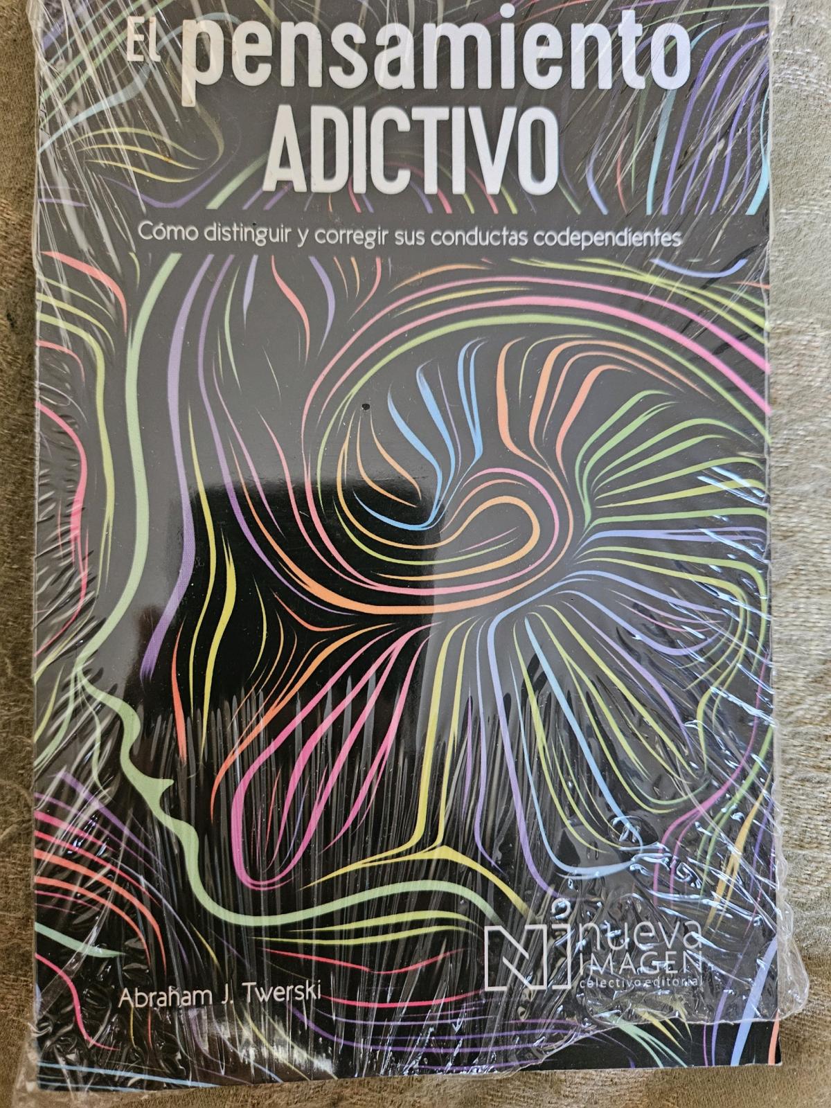 El pensamiento adictivo  Multicolor Wall Art Book Cover