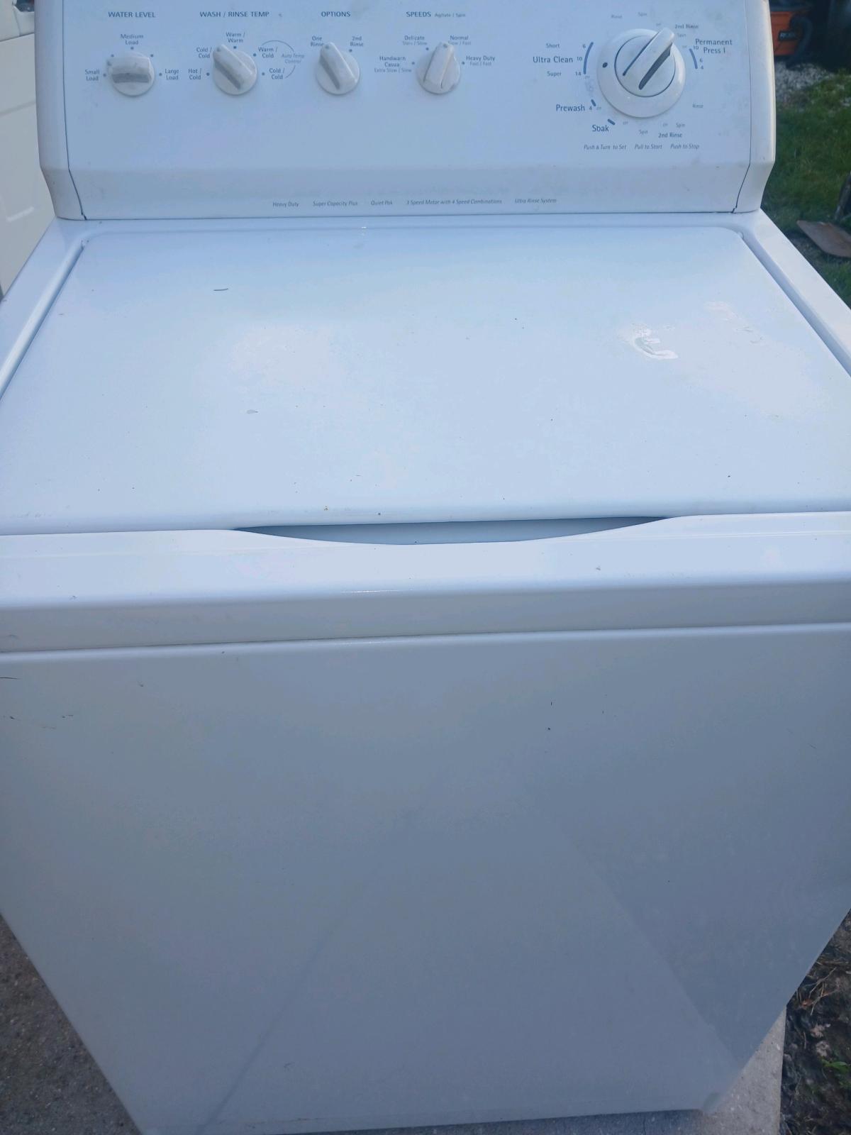 Kenmore washer machine