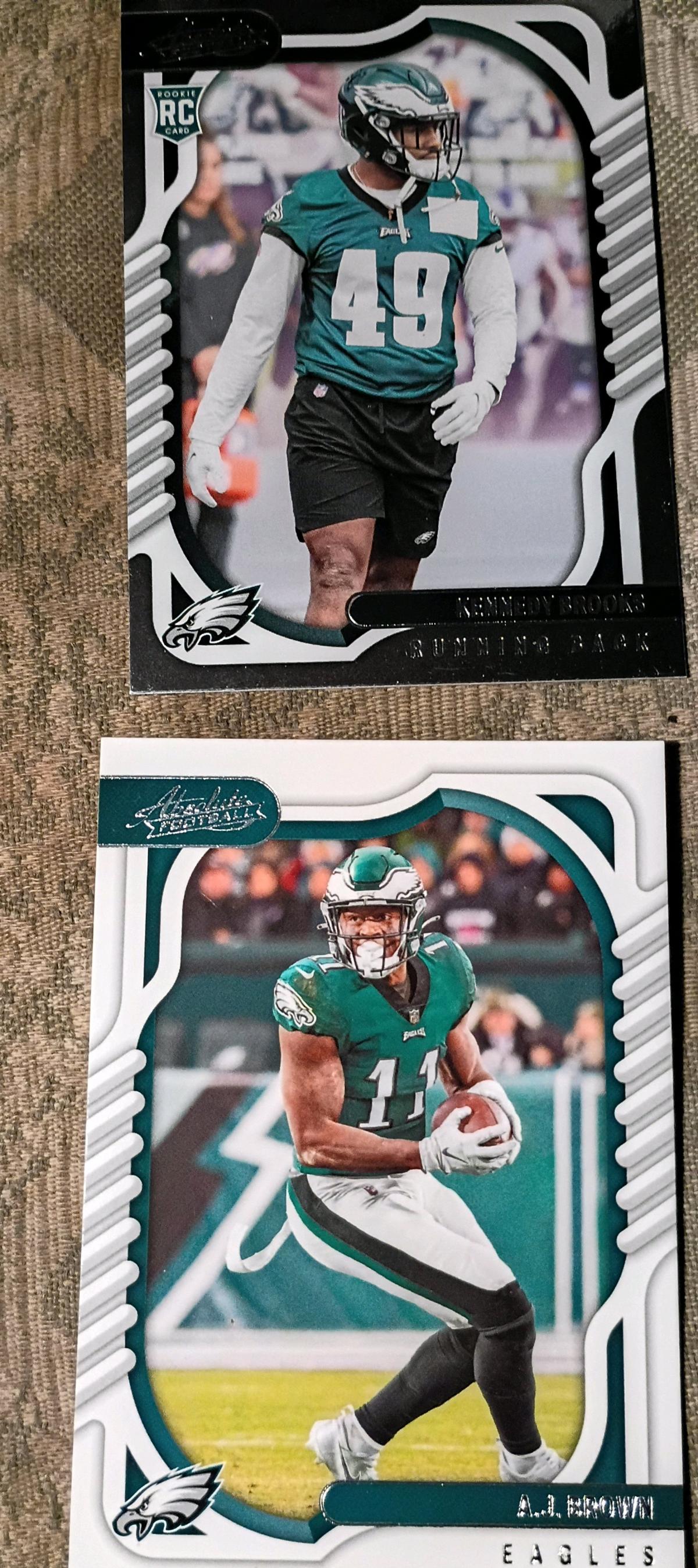 Eagles football cards set