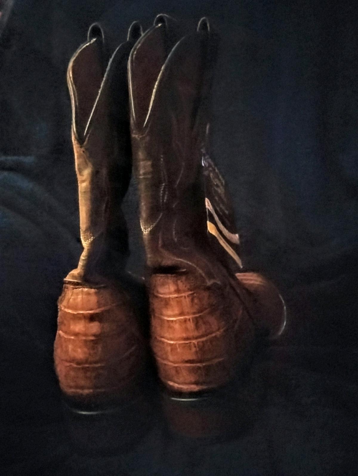 Dan Post Certified Camen Square Toe Western Boots 8