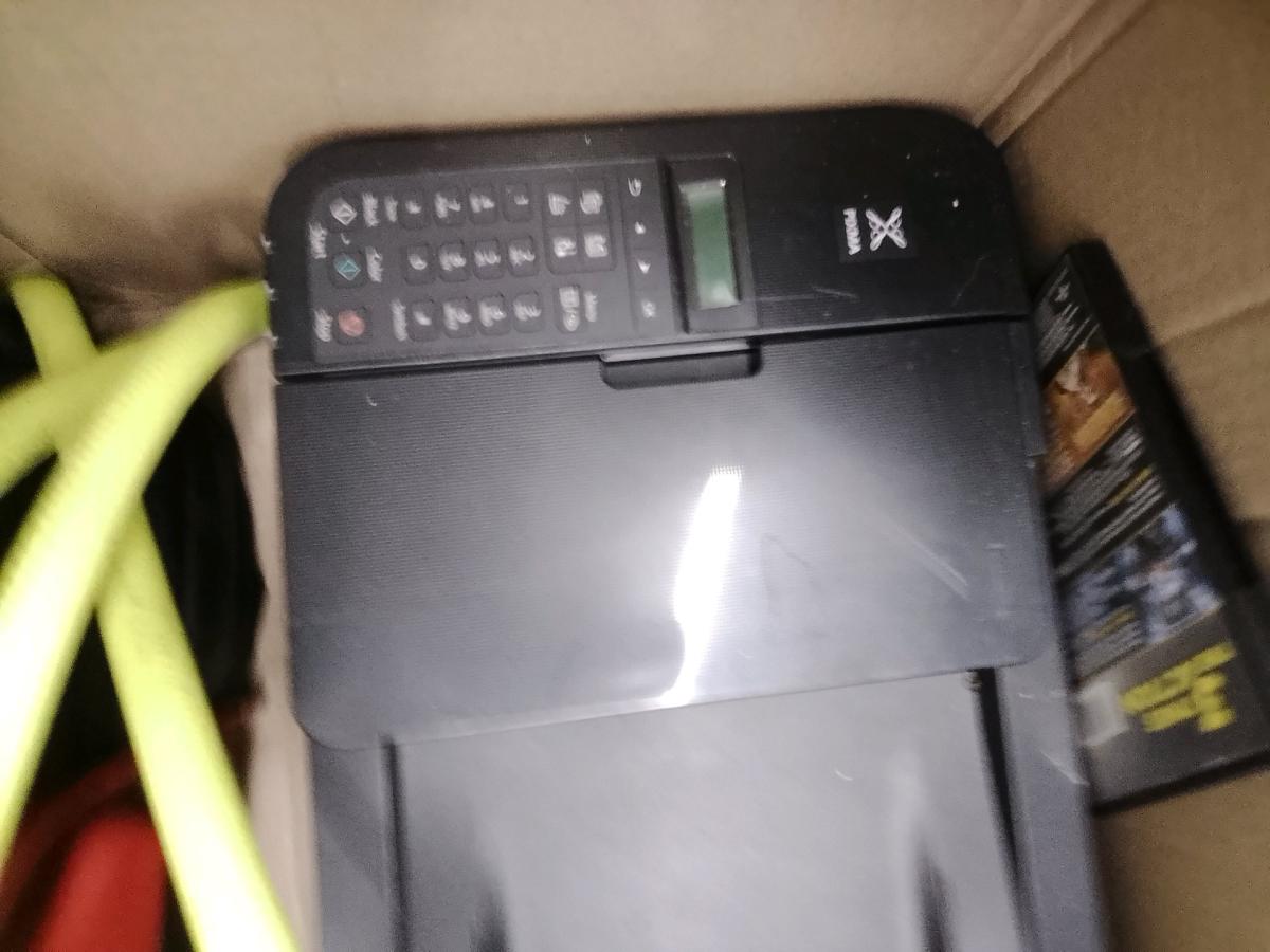 black HP PRINTER