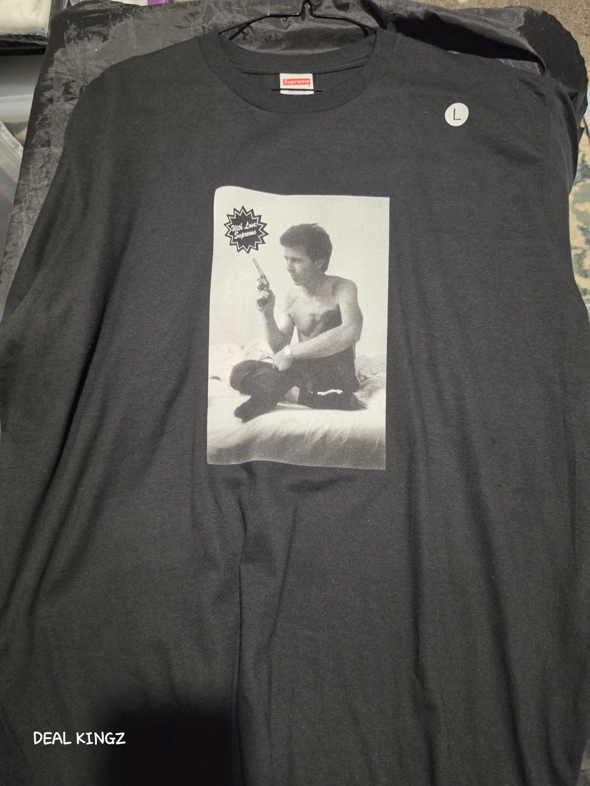 Supreme x Larry Clark With Love Tee Black L New