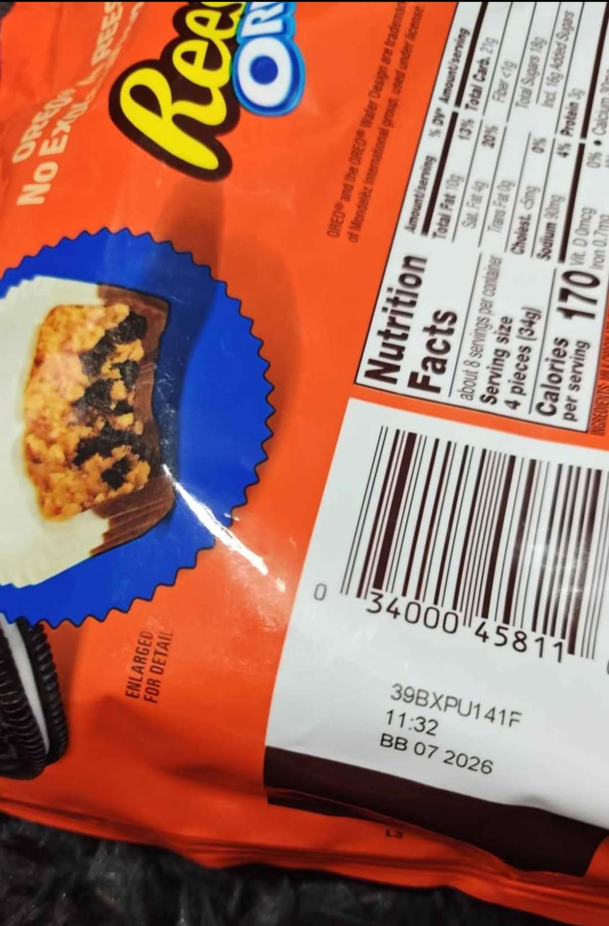 Reeses Pieces Bark and Reeses Oreo Cups