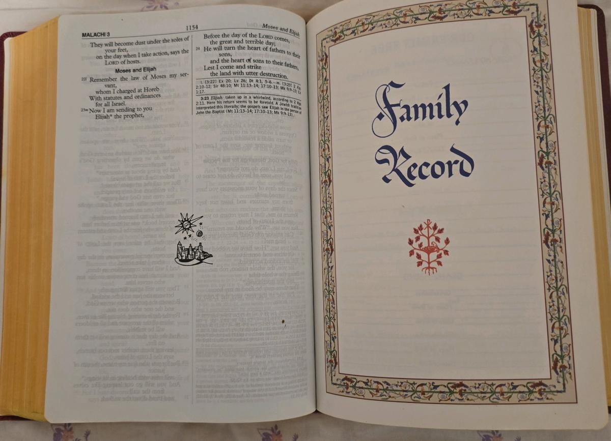 New American Bible saint Joseph