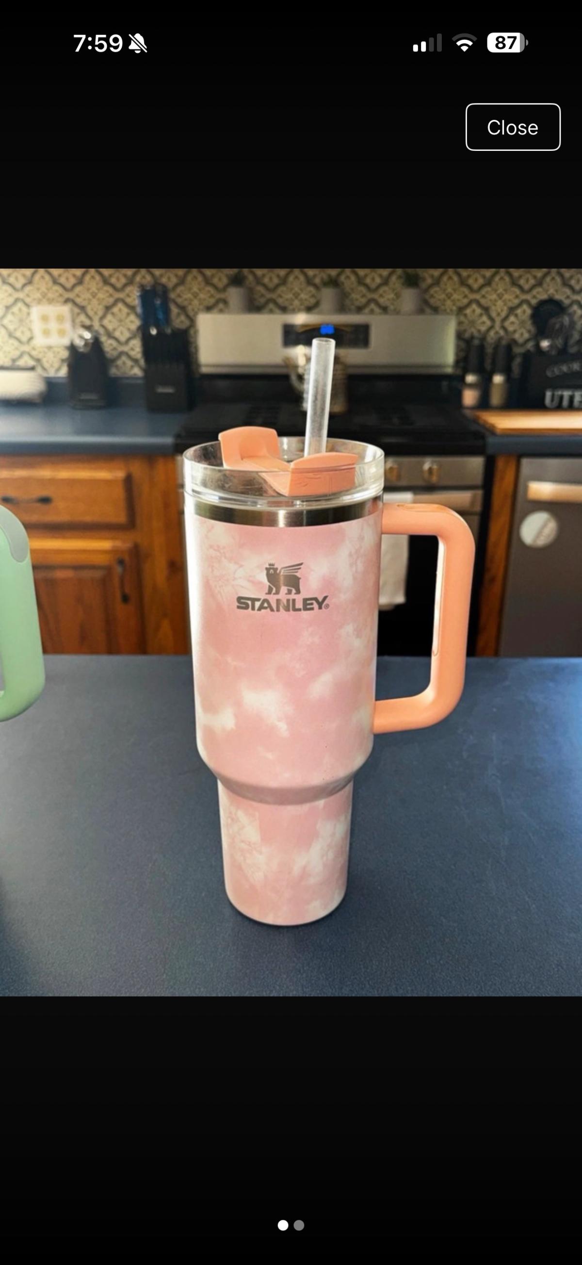 Stanley 40oz cup Pink swirl