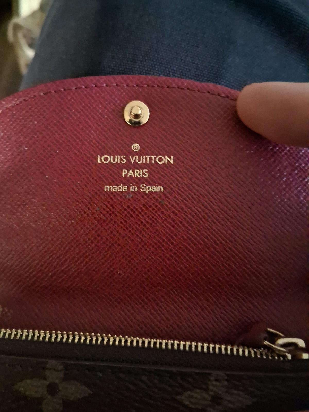 Authenticlooking Louis Vuitton Rosalie Coin Purse
