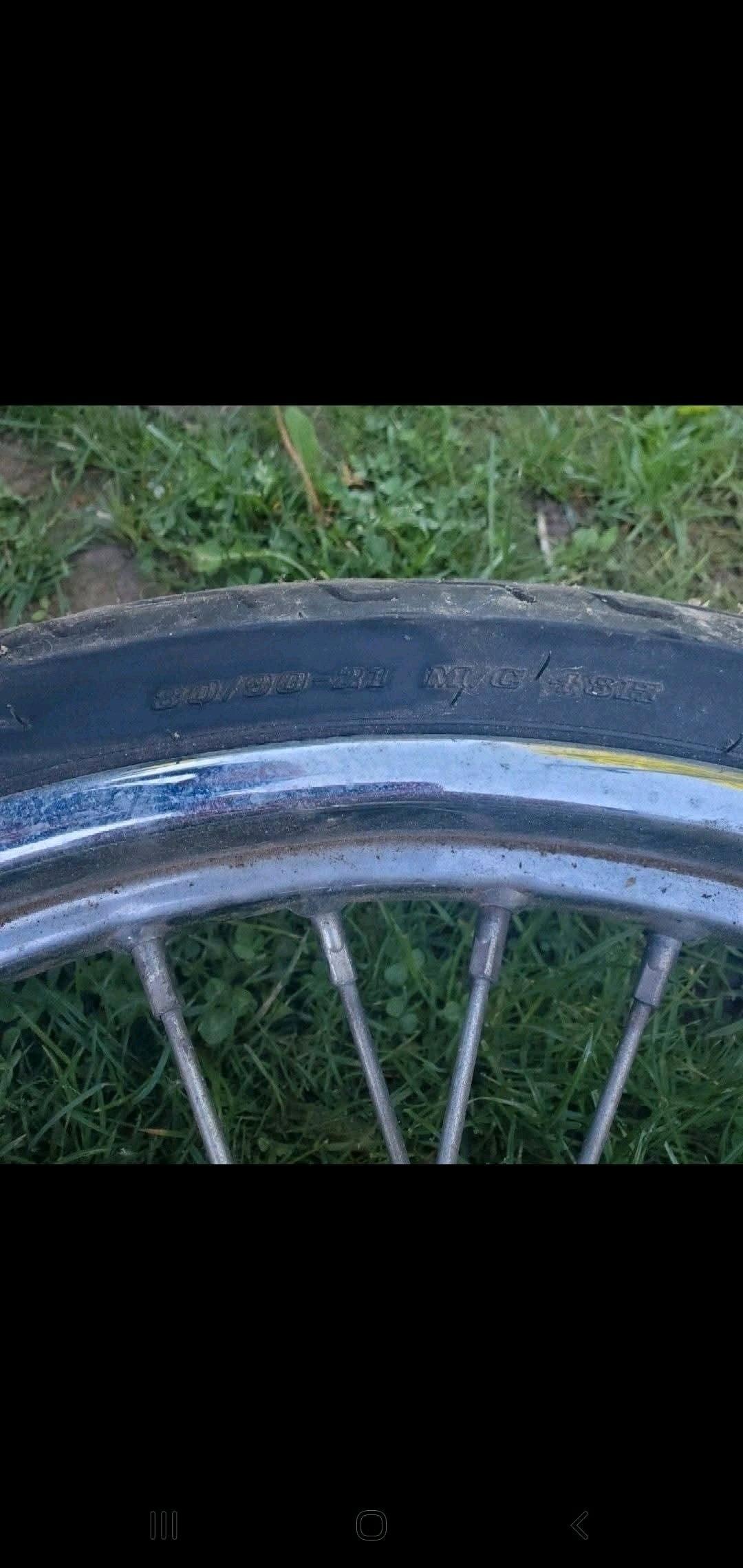 Dunlop 40 spoke harley tire