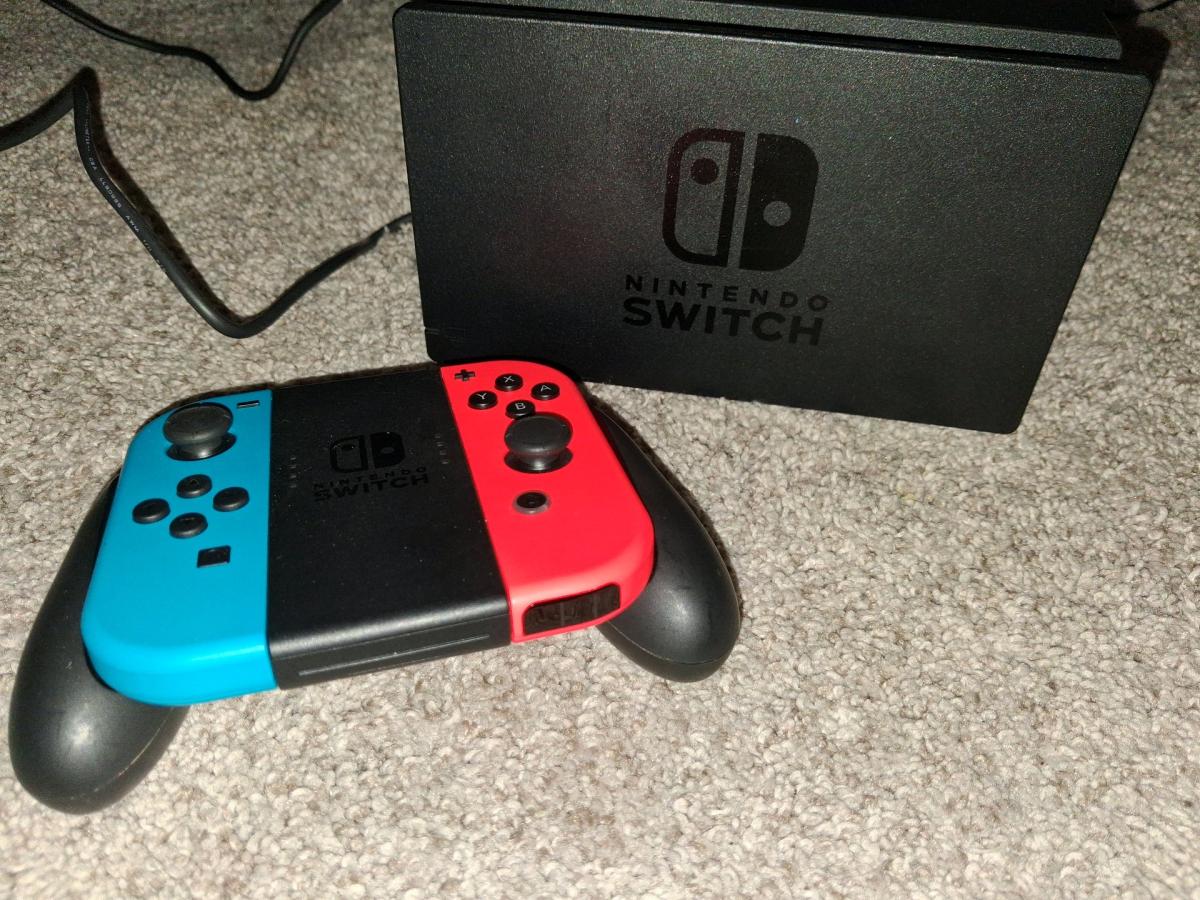 Nintendo switch console without my switch